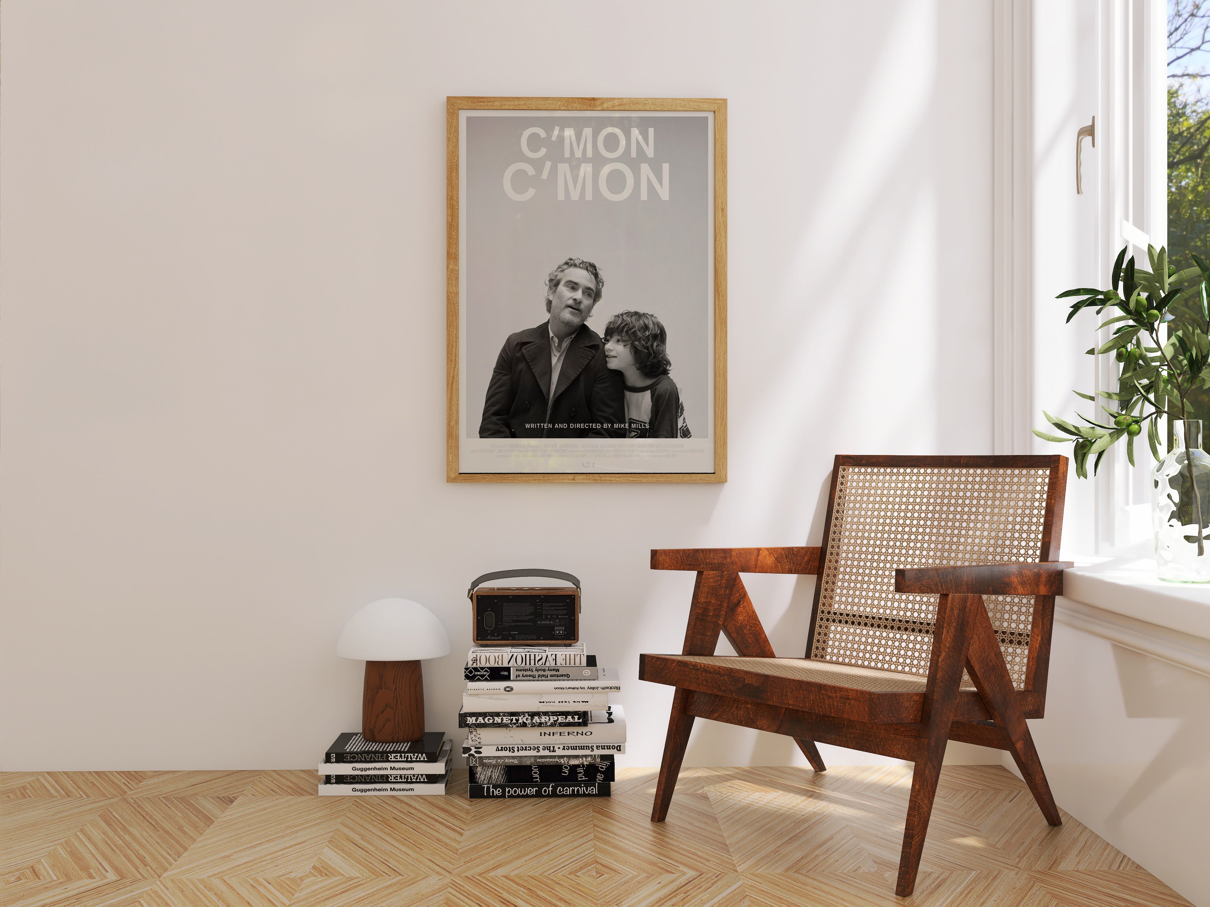 C’mon C’mon Minimalist Portrait Movie Poster