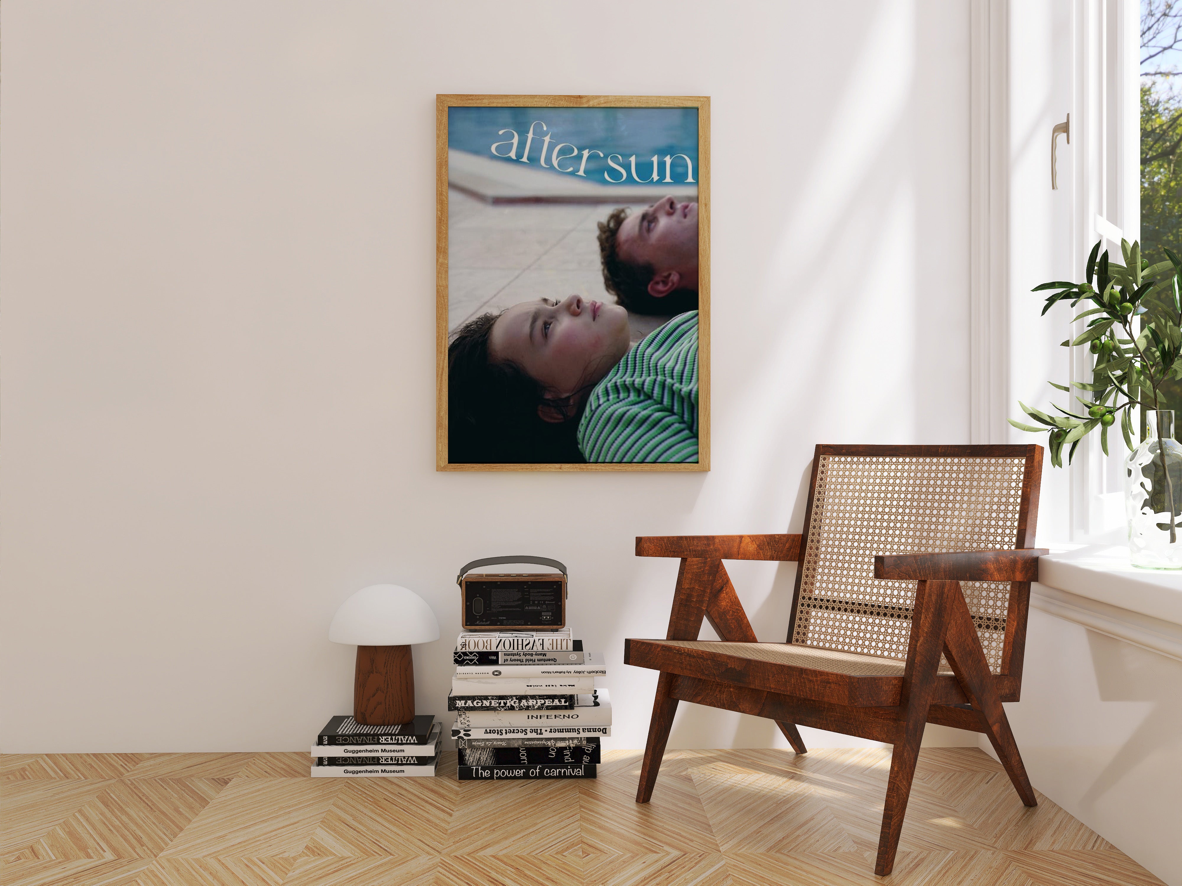 Aftersun Movie Poster | Paul Mescal Poolside Indie Art