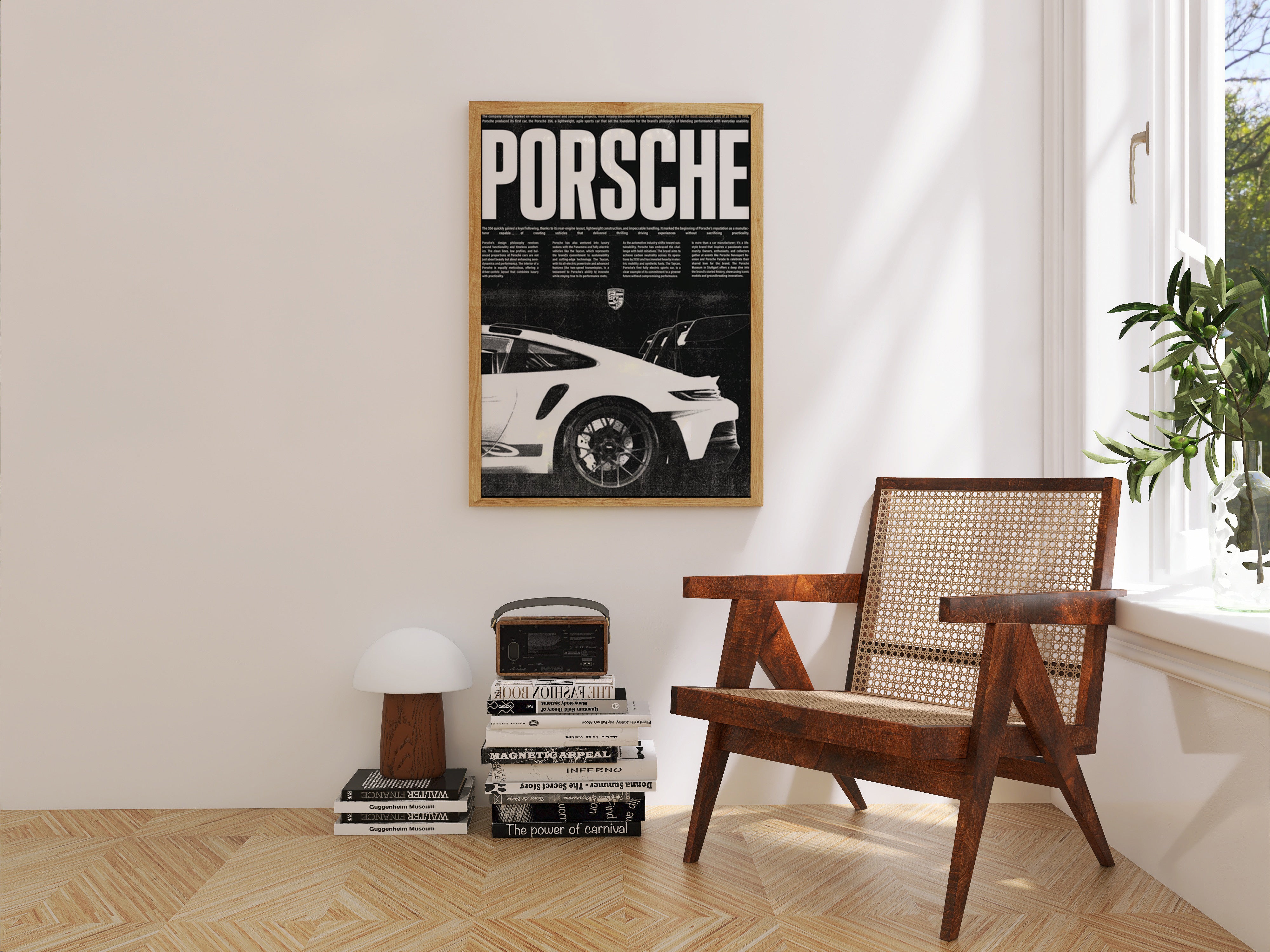 Vintage Race Car Poster - Grunge Motorsport Art