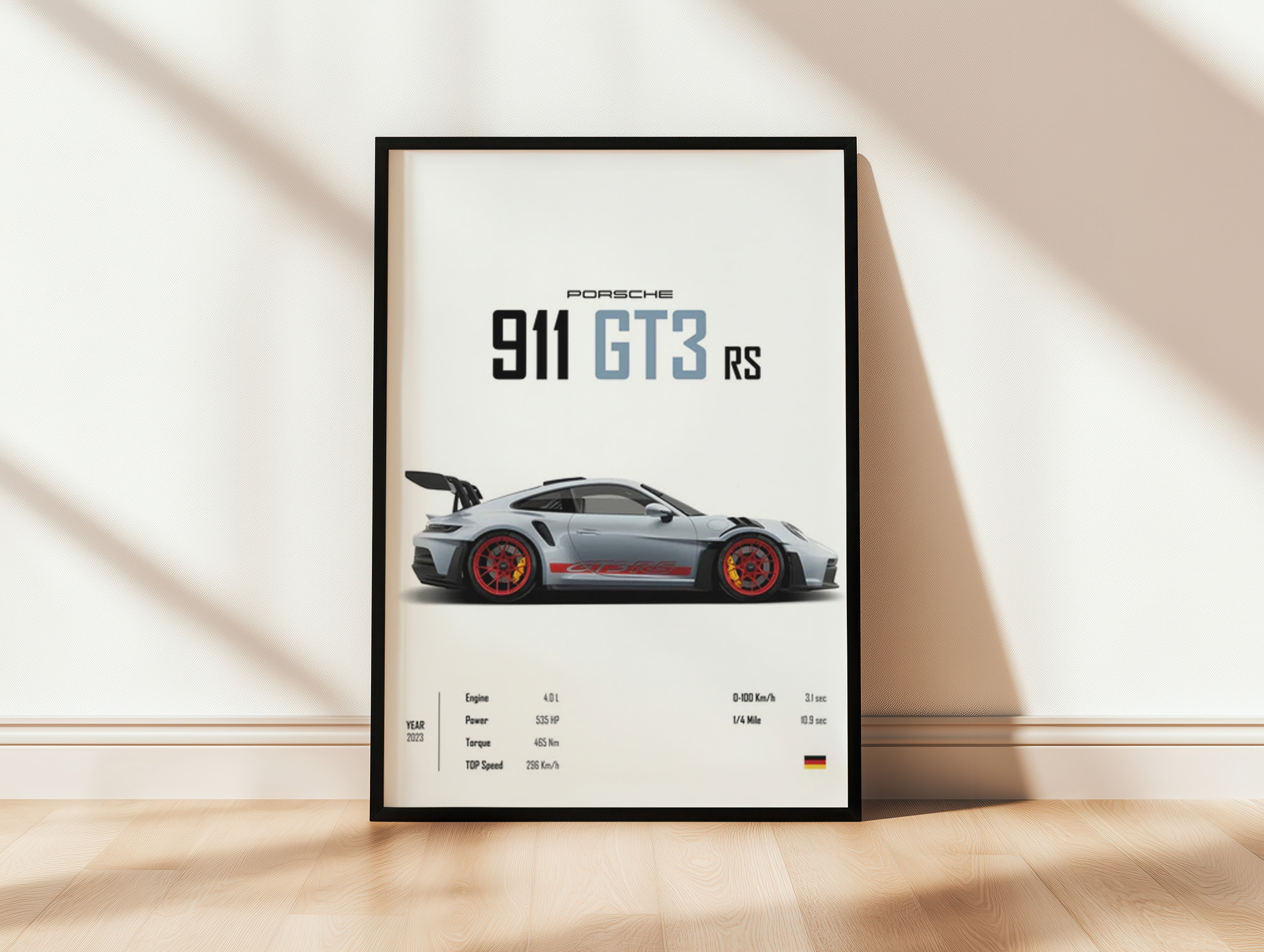 Precision Racer Poster
