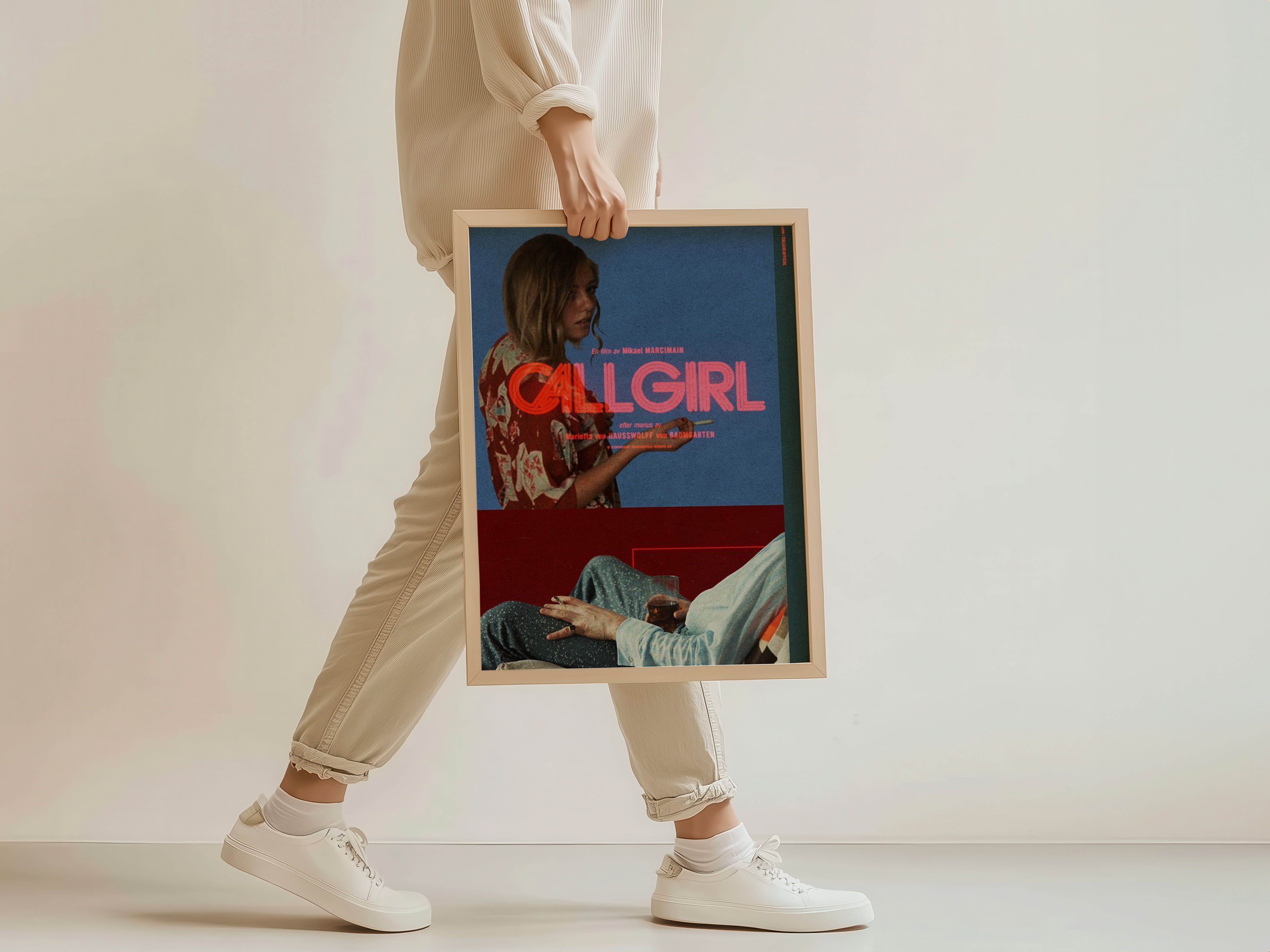 Call Girl (2012) Movie Poster - Swedish Political Thriller