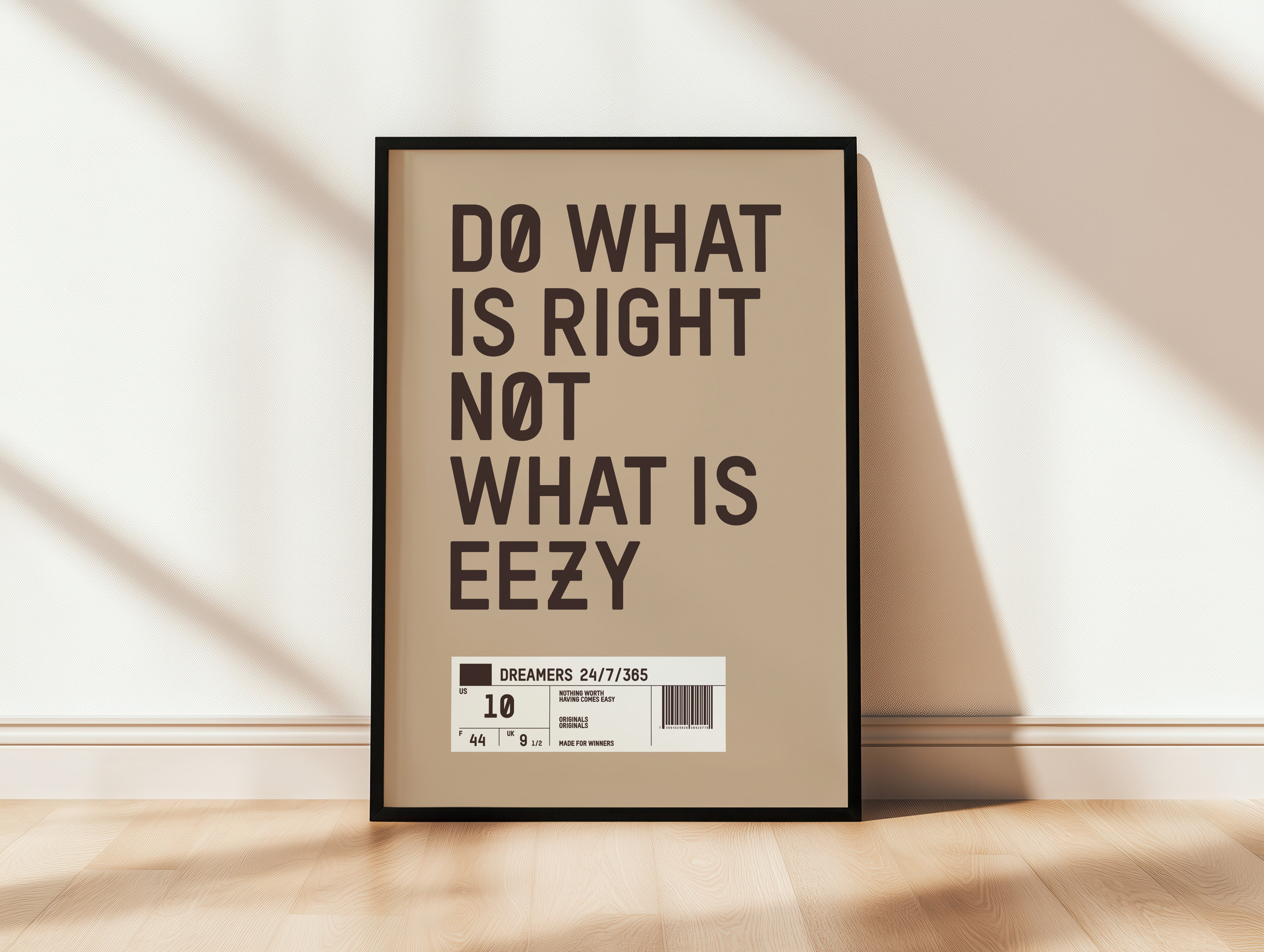 Do What Is Right, Not What Is Easy