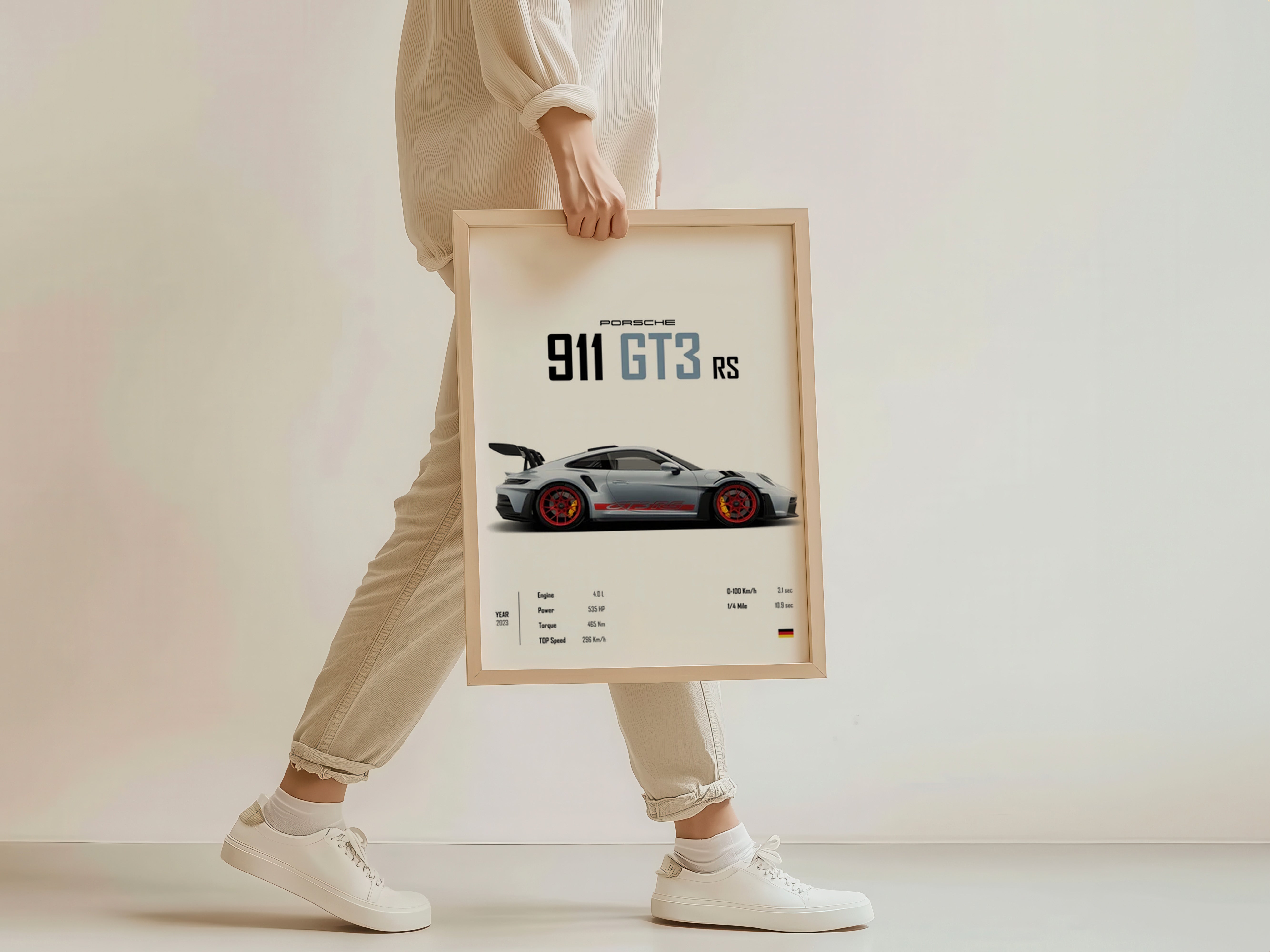 Precision Racer Poster