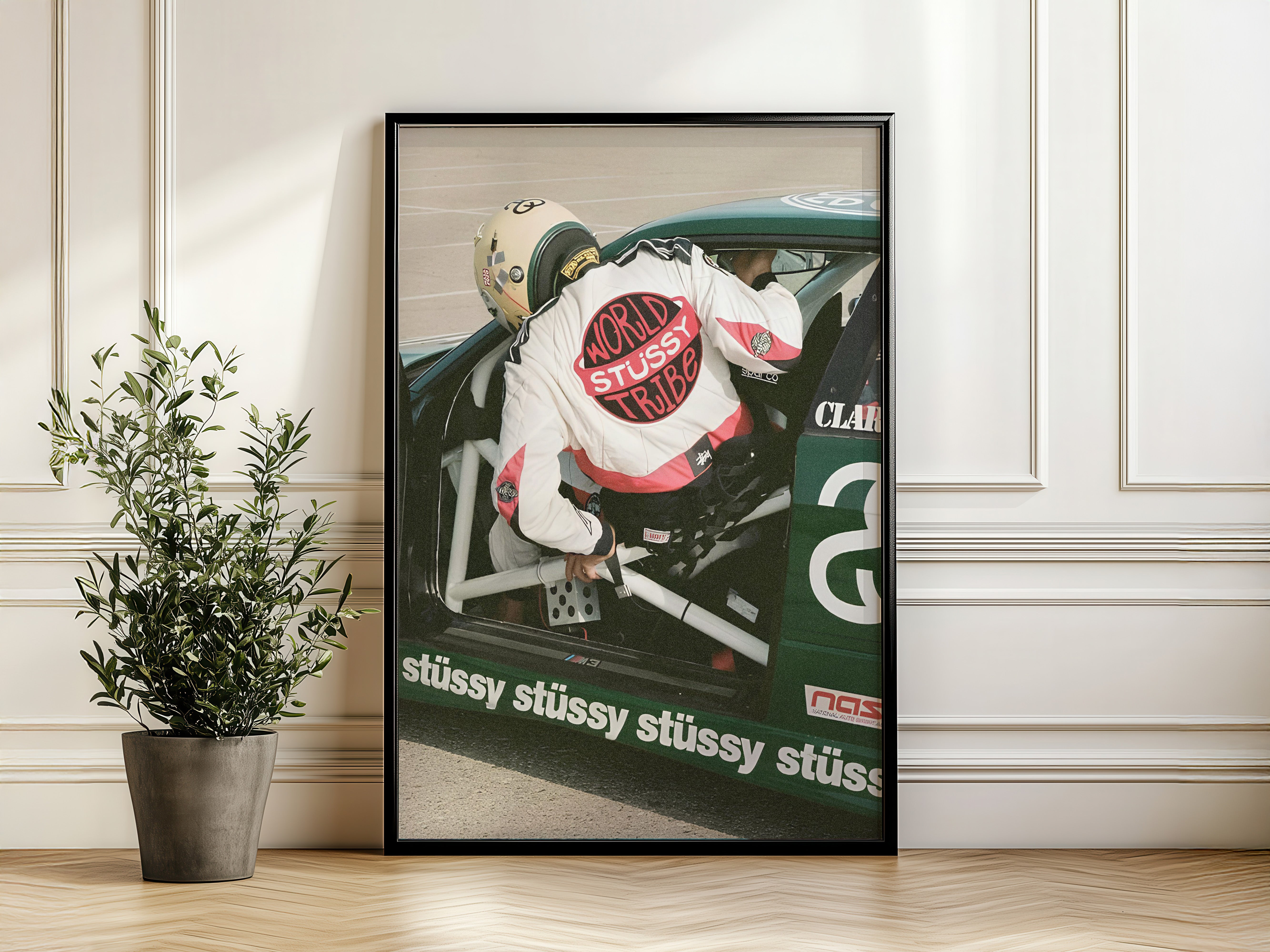 Evan Clark Stüssy Motorsport Poster