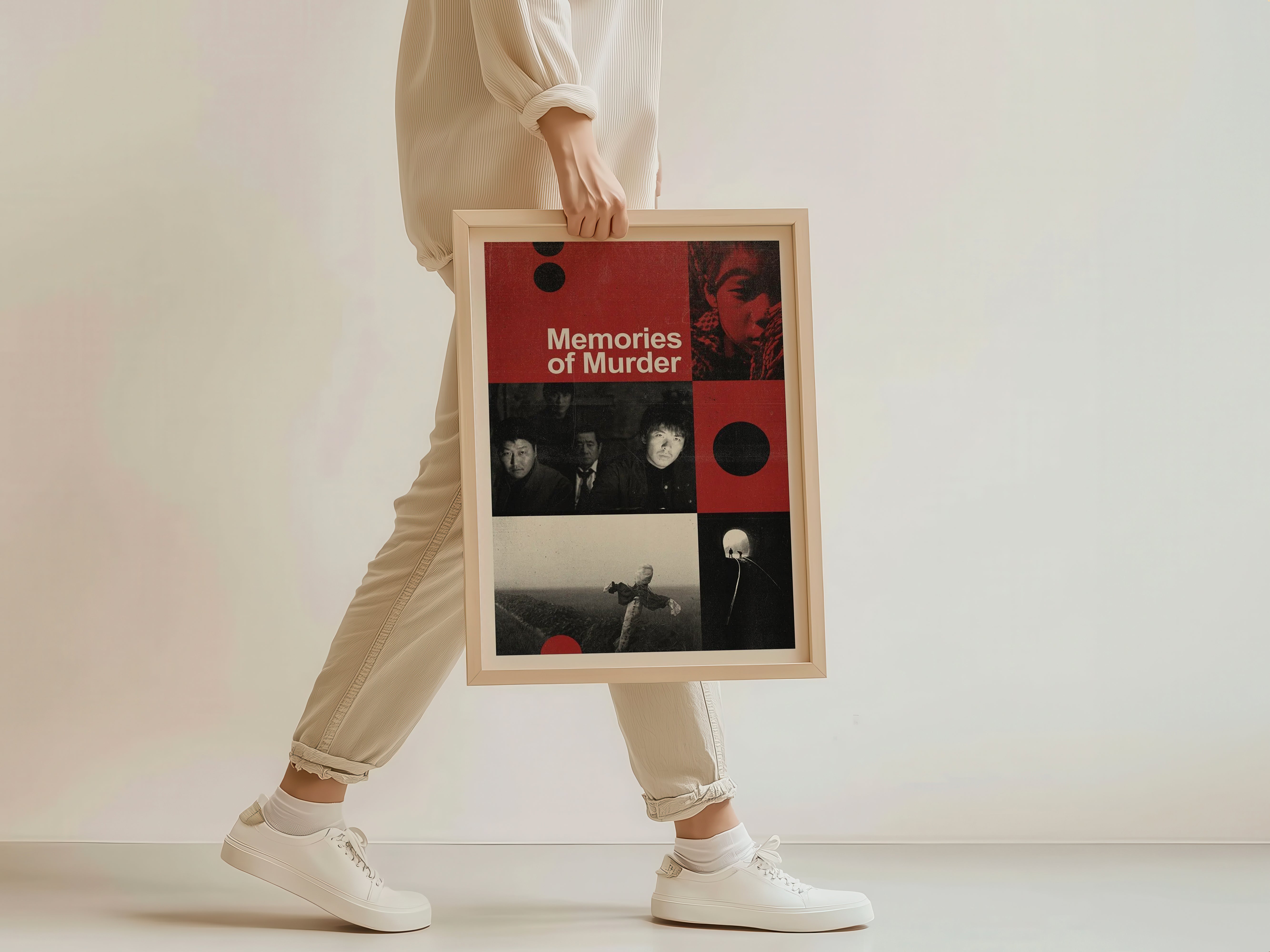 Memories of Murder Movie Poster | Bong Joon Ho Korean Crime Thriller Art Print