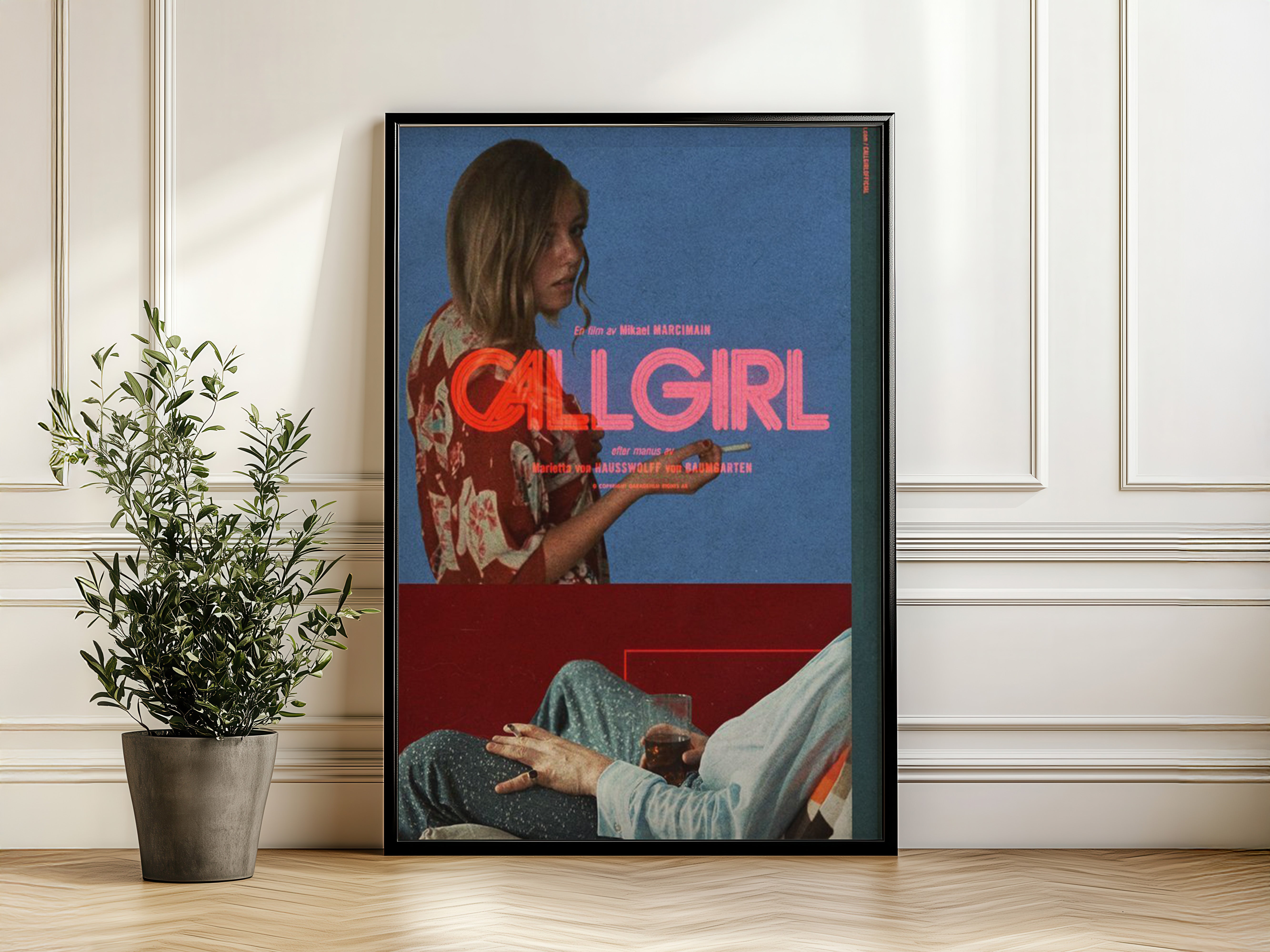 Call Girl (2012) Movie Poster - Swedish Political Thriller