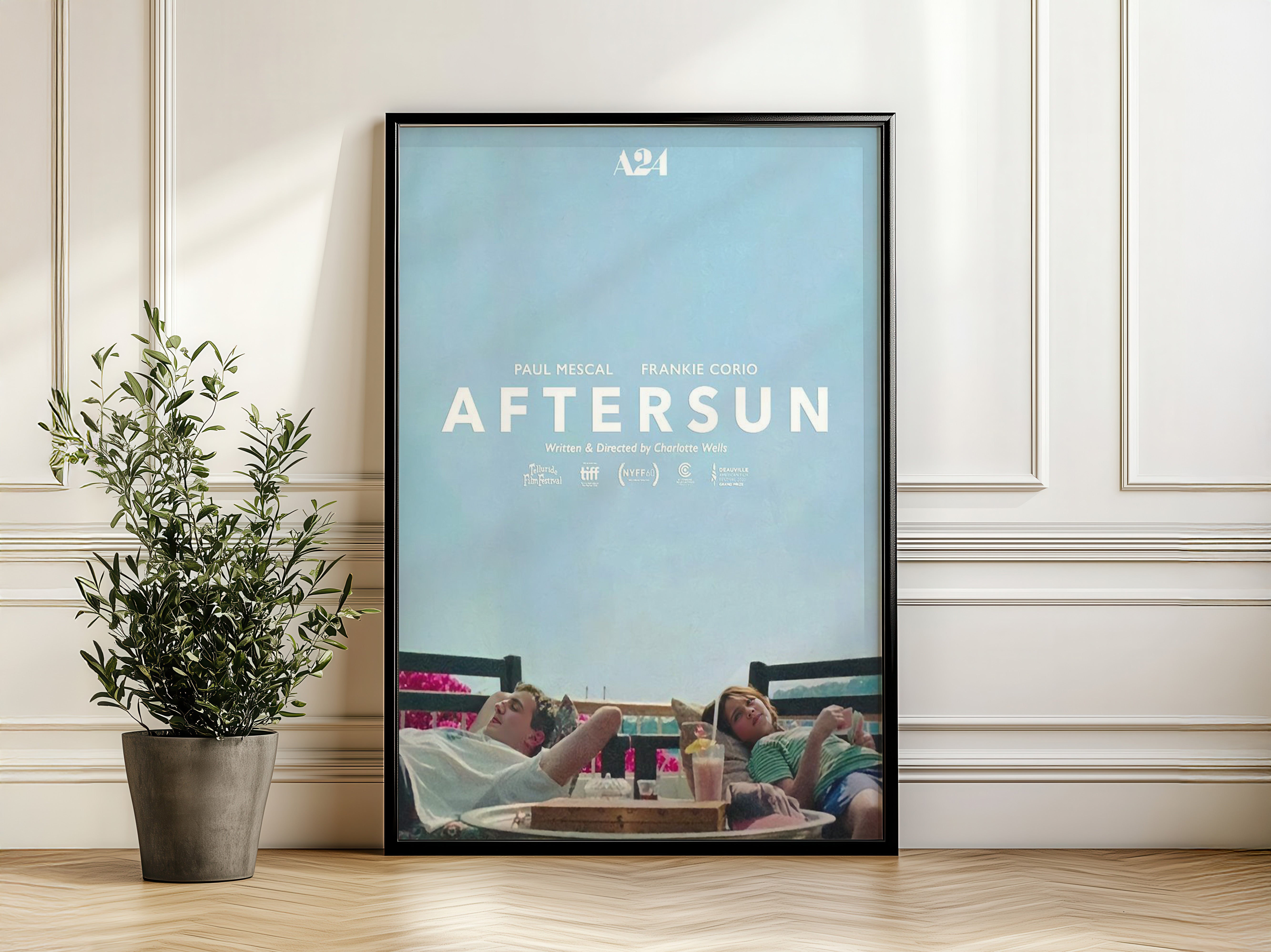 Aftersun Resort Scene Poster - Indie Film Decor