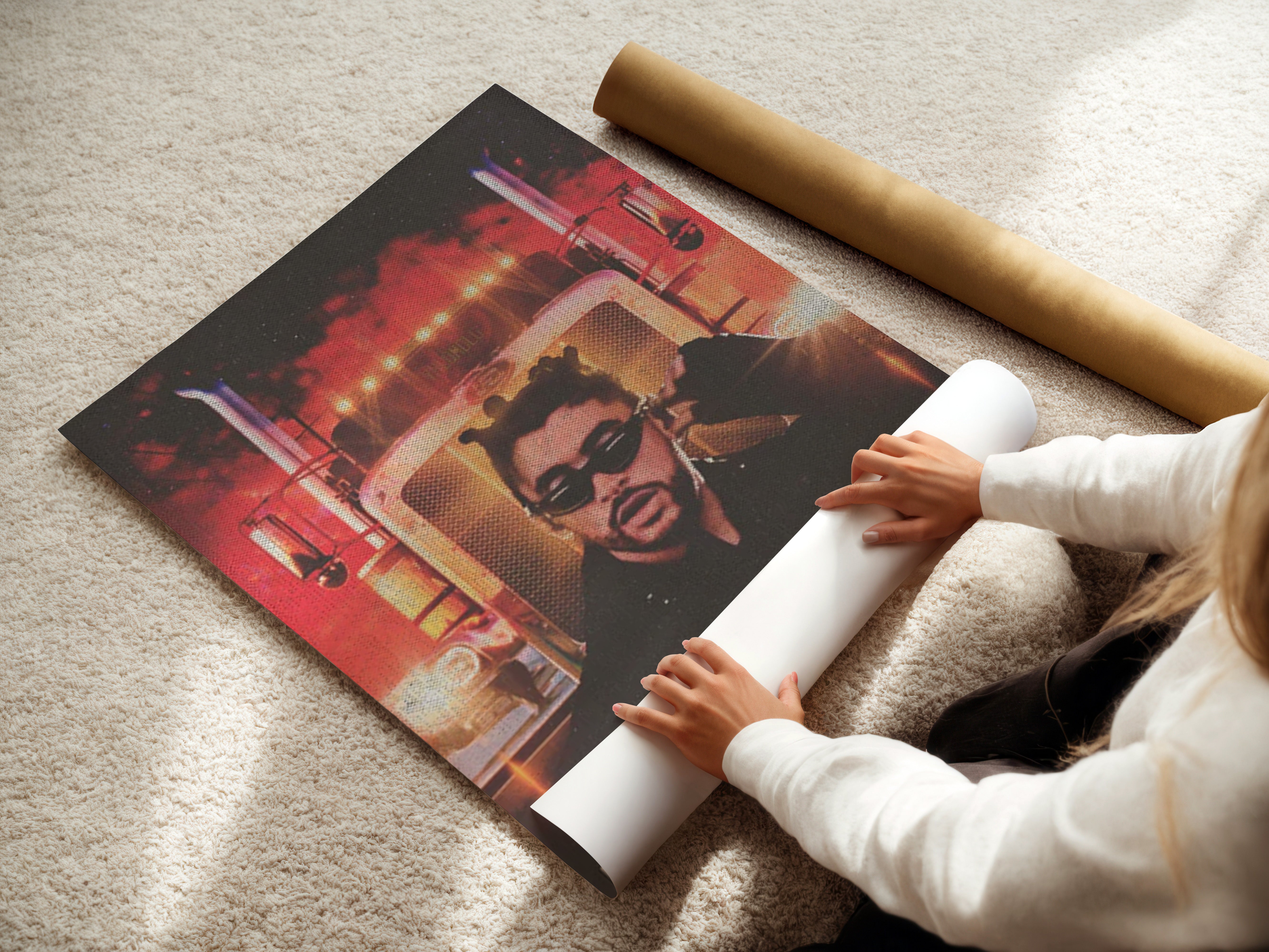 Bad Bunny — Bad bunny portrait