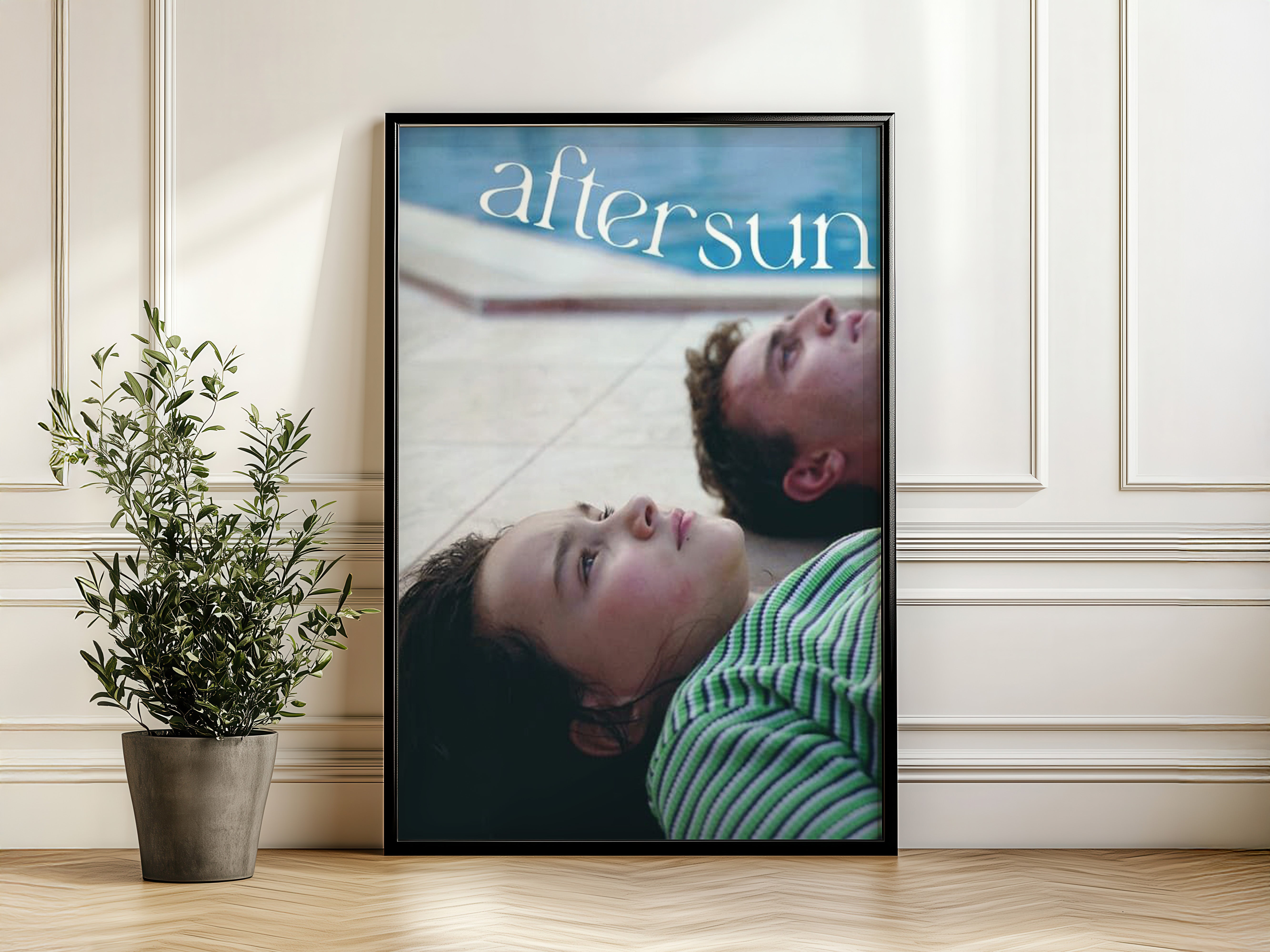 Aftersun Movie Poster | Paul Mescal Poolside Indie Art