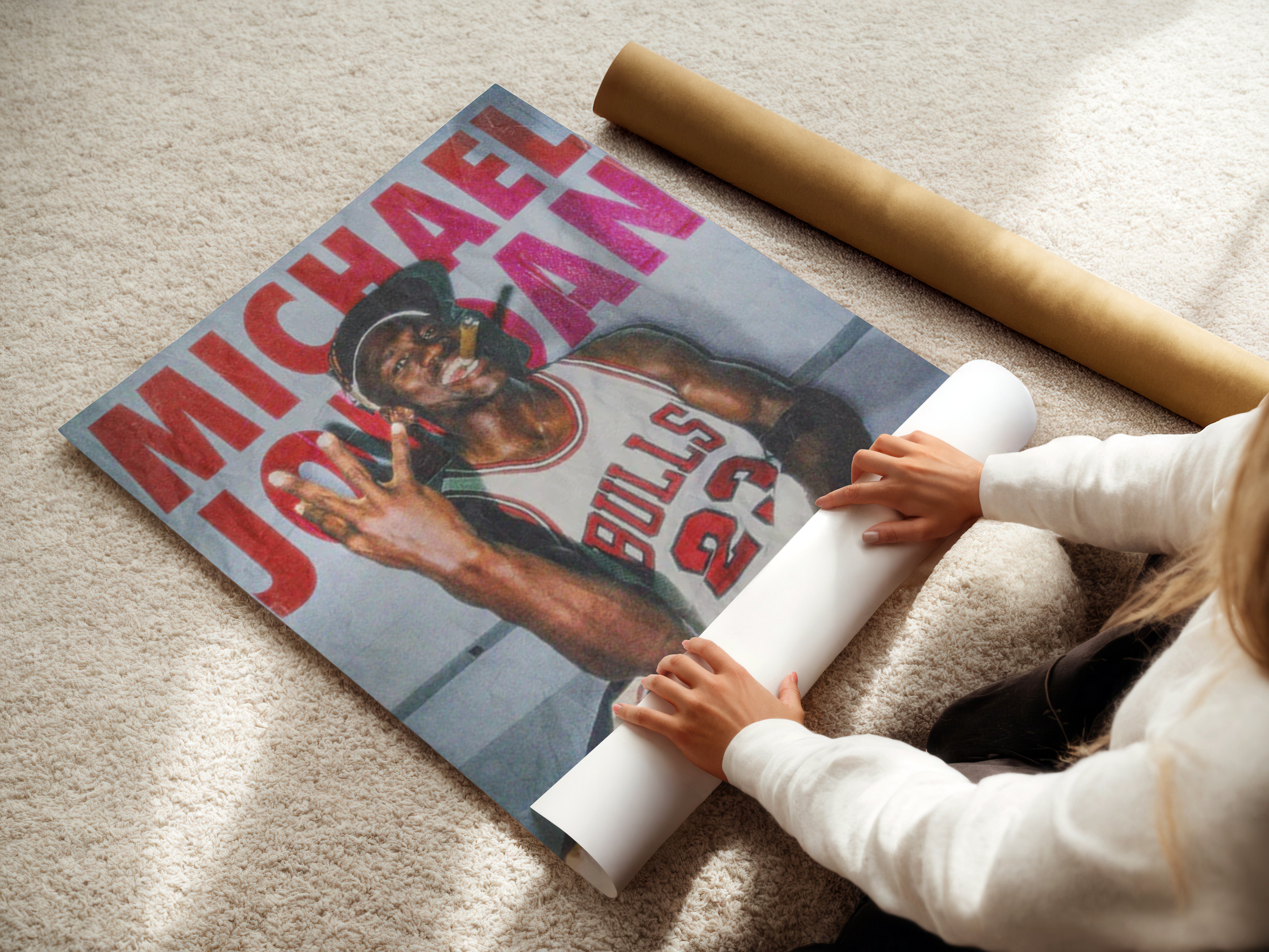 Michael Jordan 4 Rings