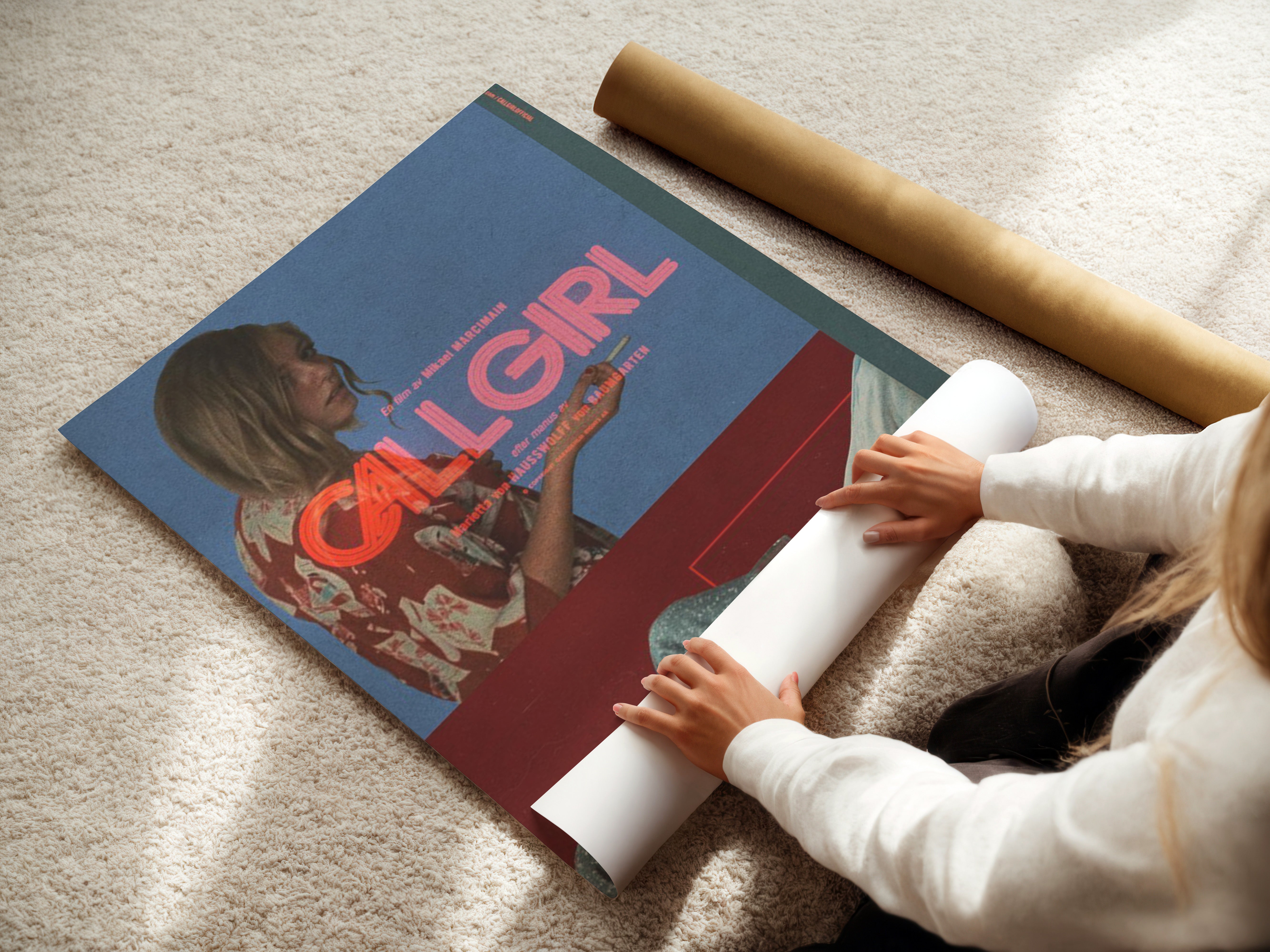 Call Girl (2012) Movie Poster - Swedish Political Thriller