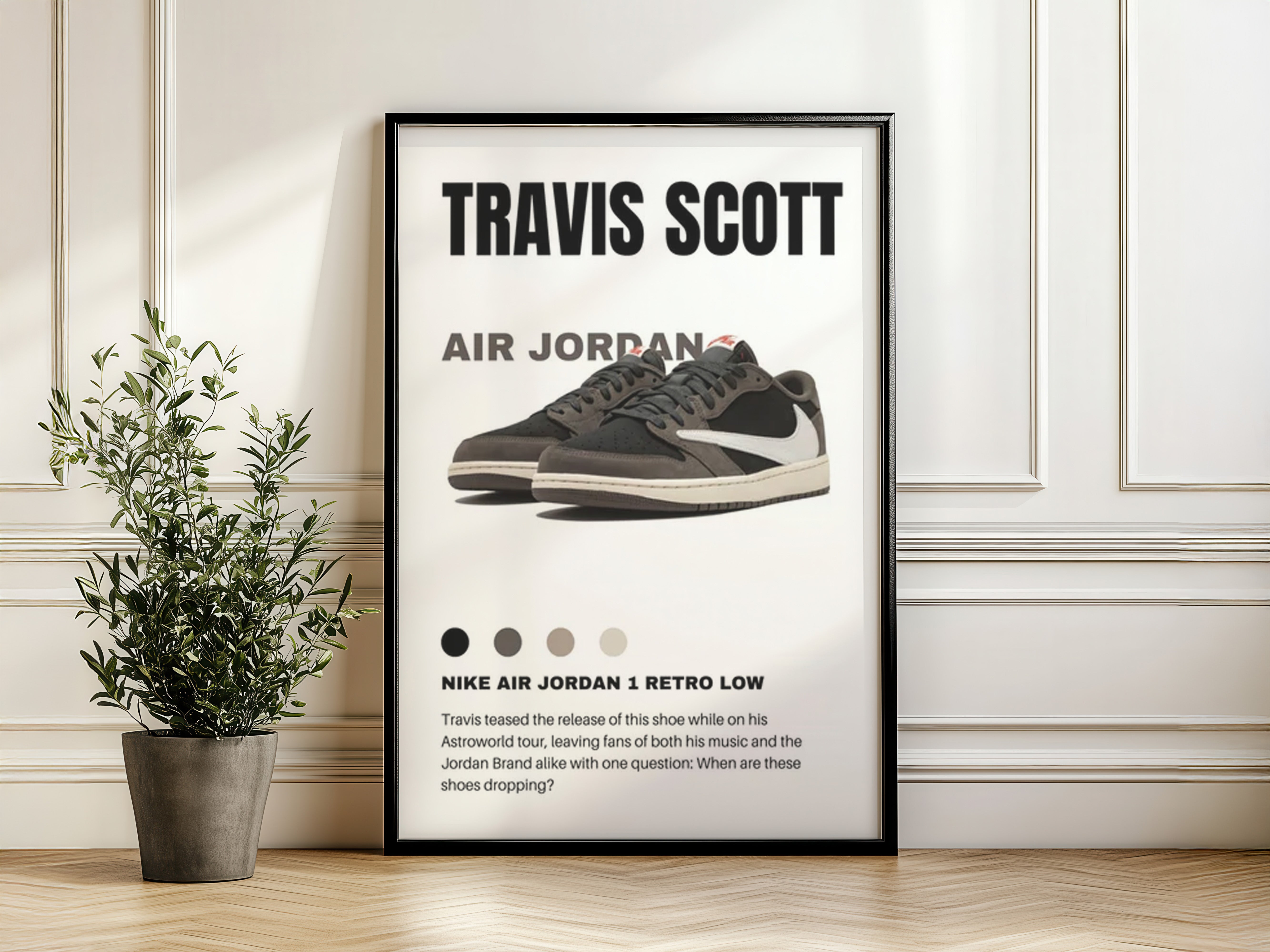 Air Jordan Travis Scott Poster Iconic Wall Art 24posters