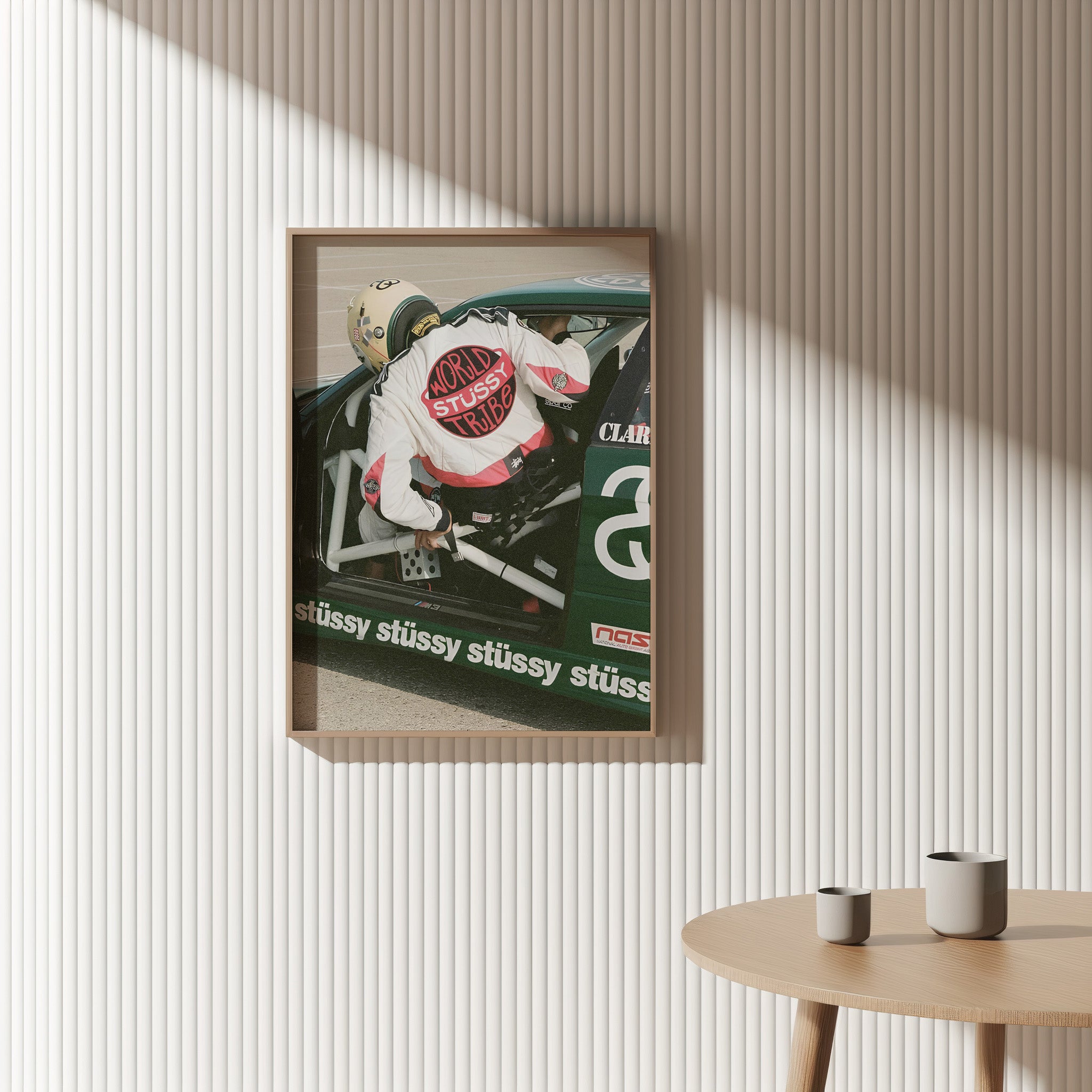 Evan Clark Stüssy Motorsport Poster