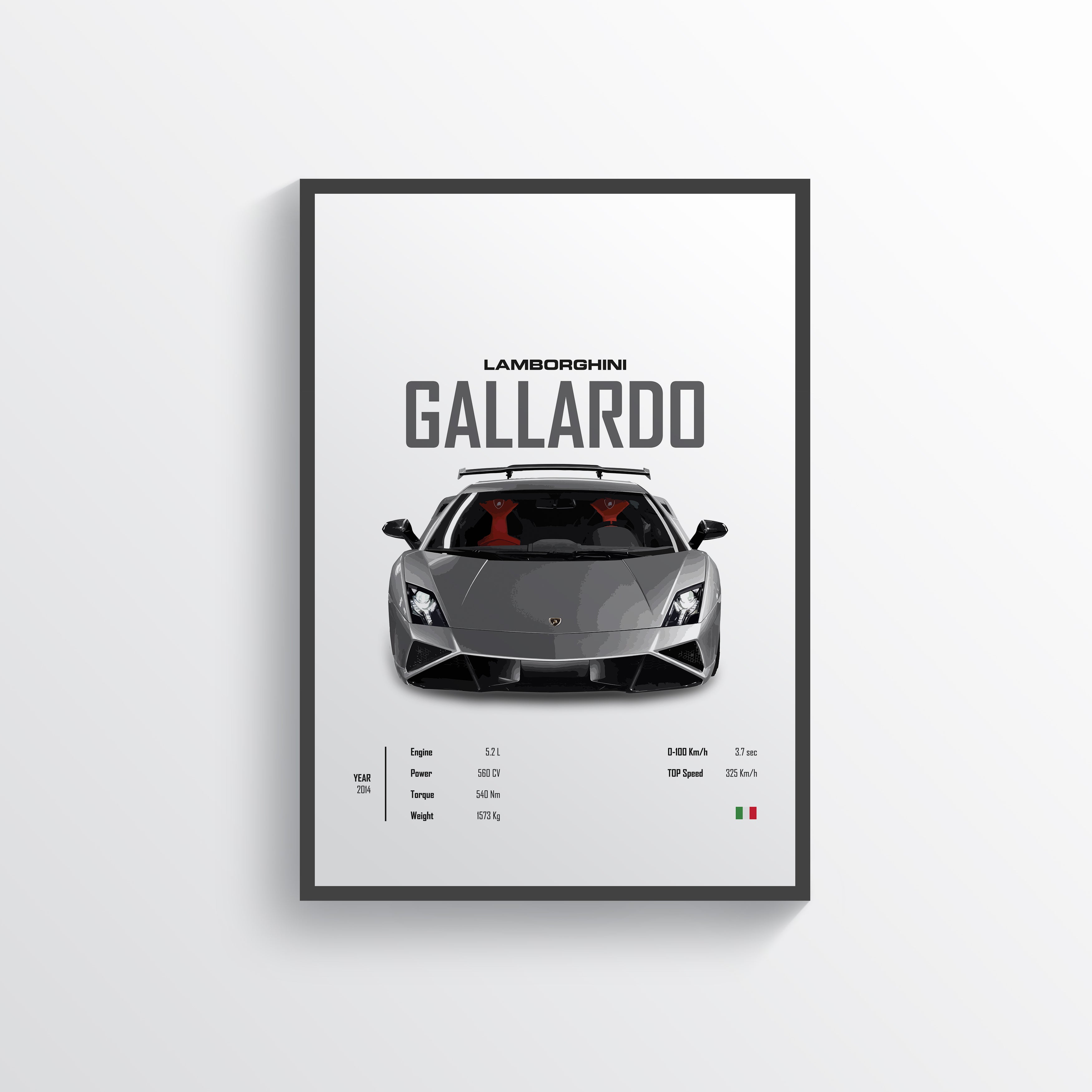 Lamborghini Gallardo Poster