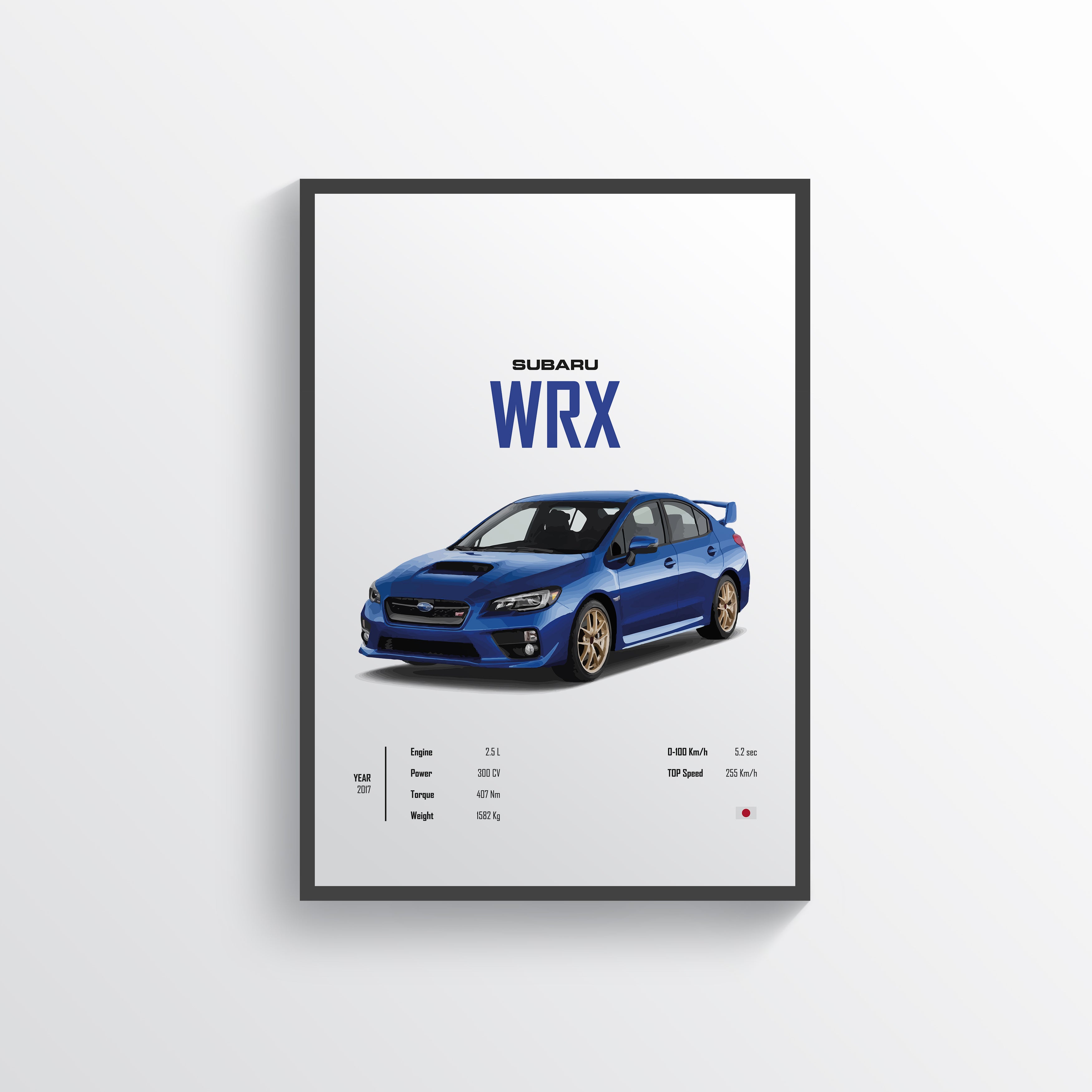 Subaru WRX Poster