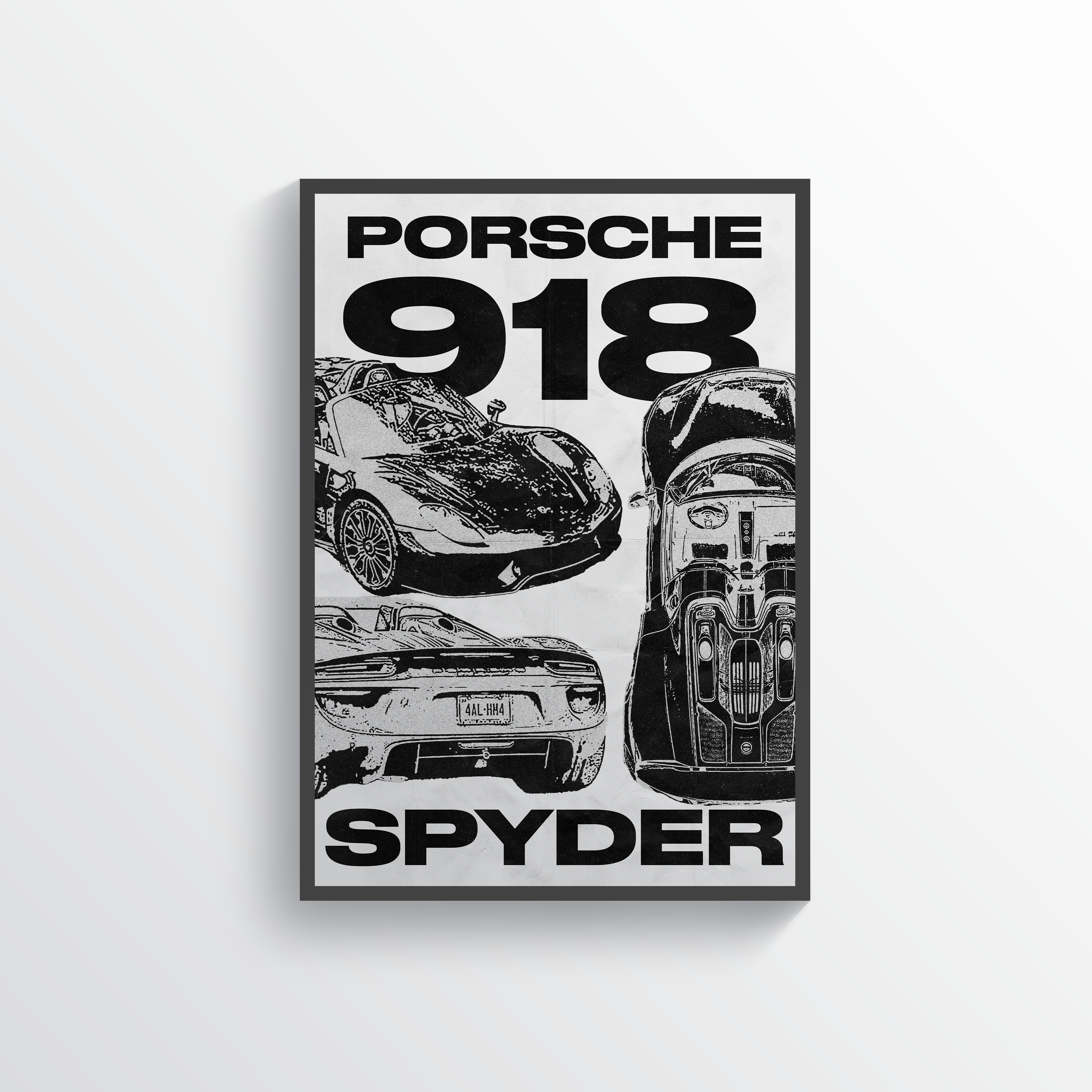 Porsche 918 Poster
