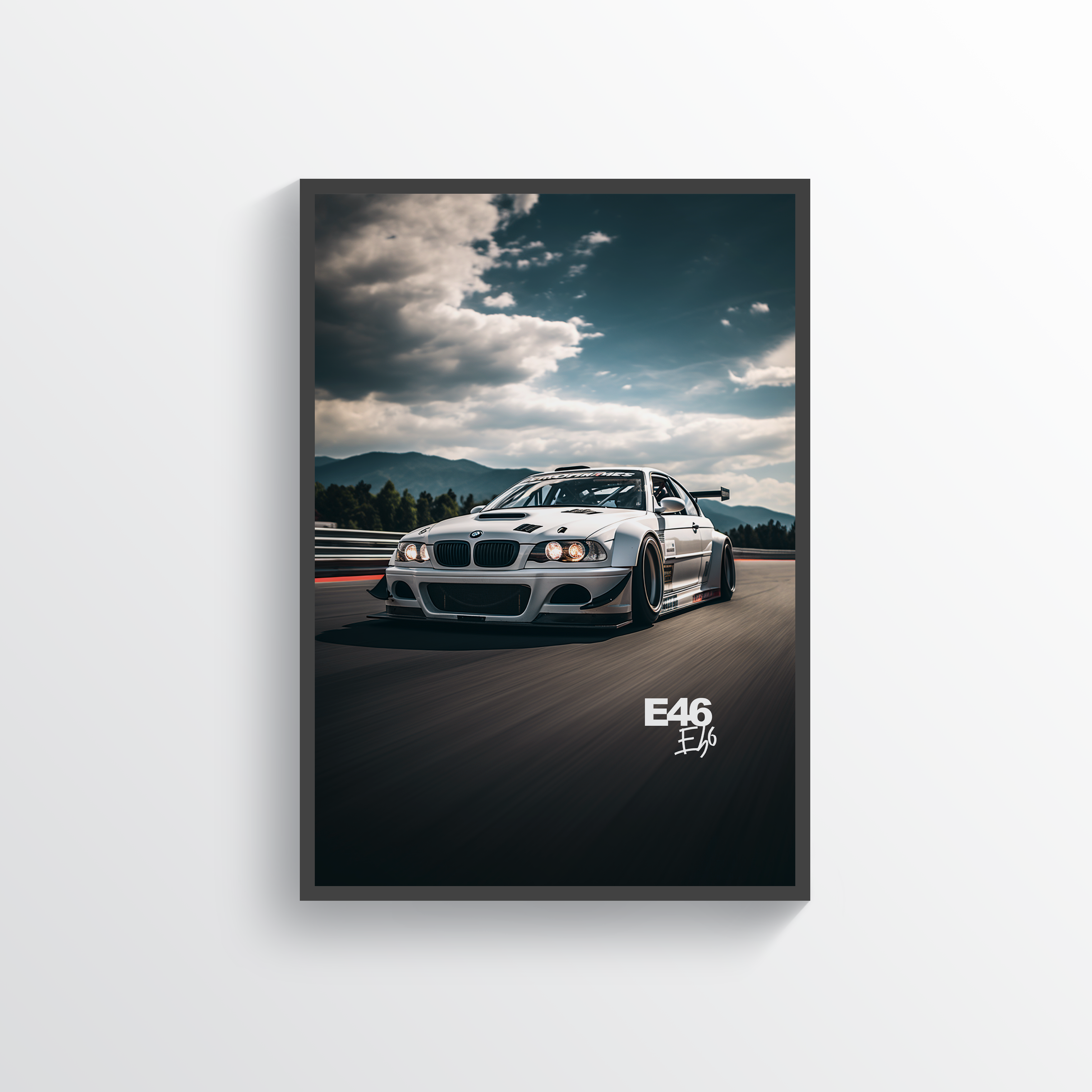 BMW E46 M3 Poster