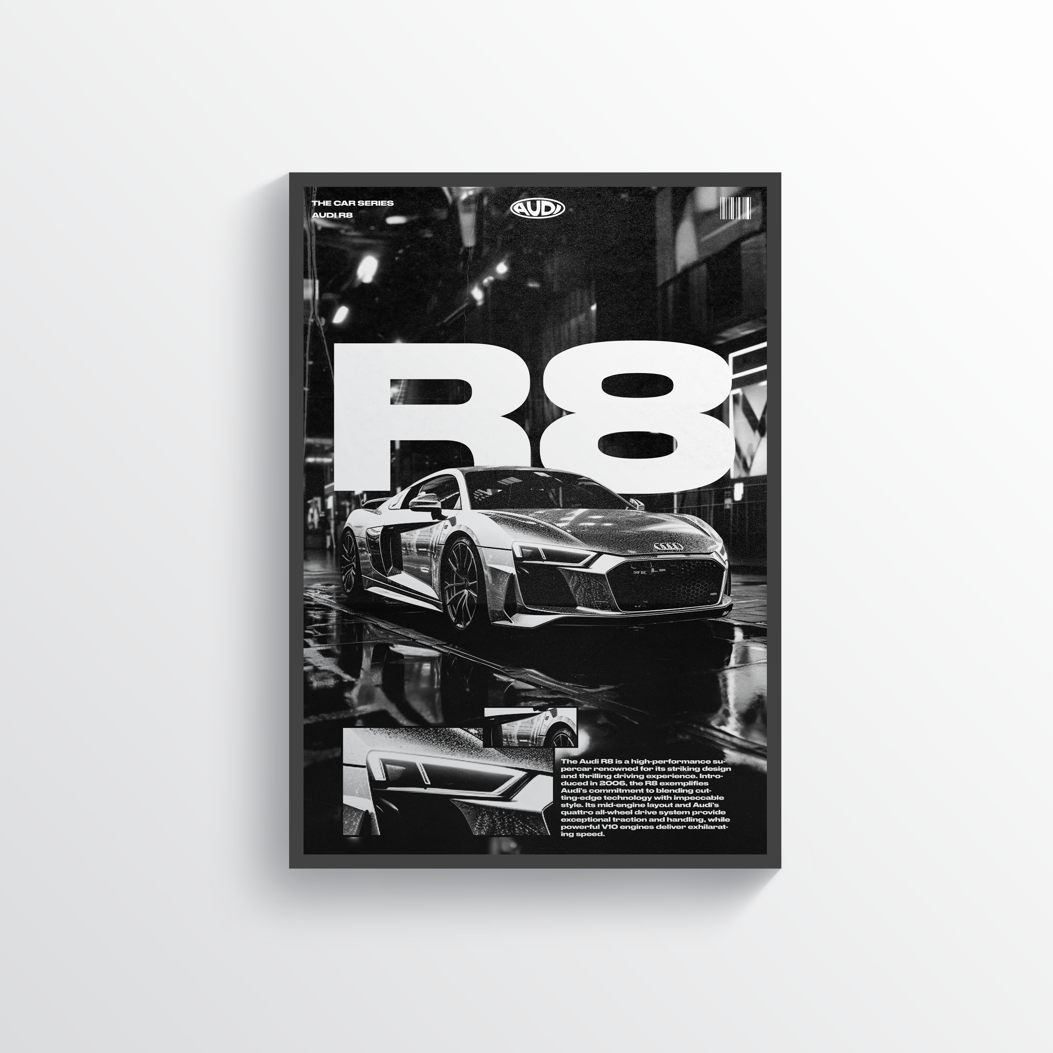 Audi R8 Poster
