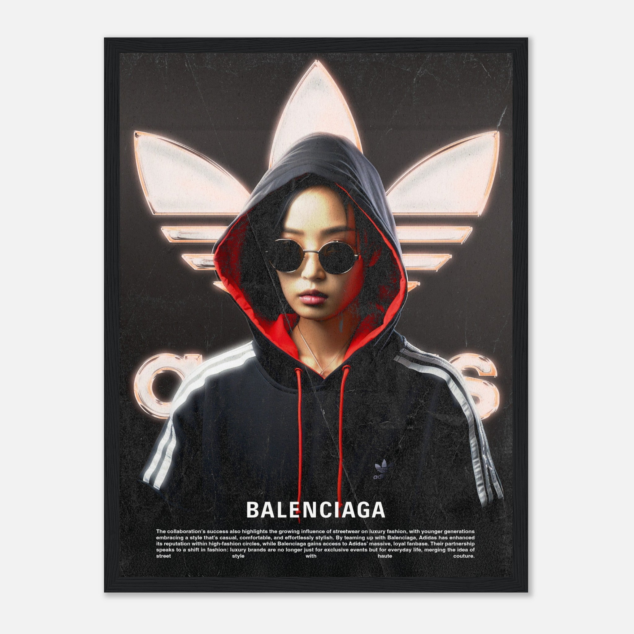 Adidas x Balenciaga Poster