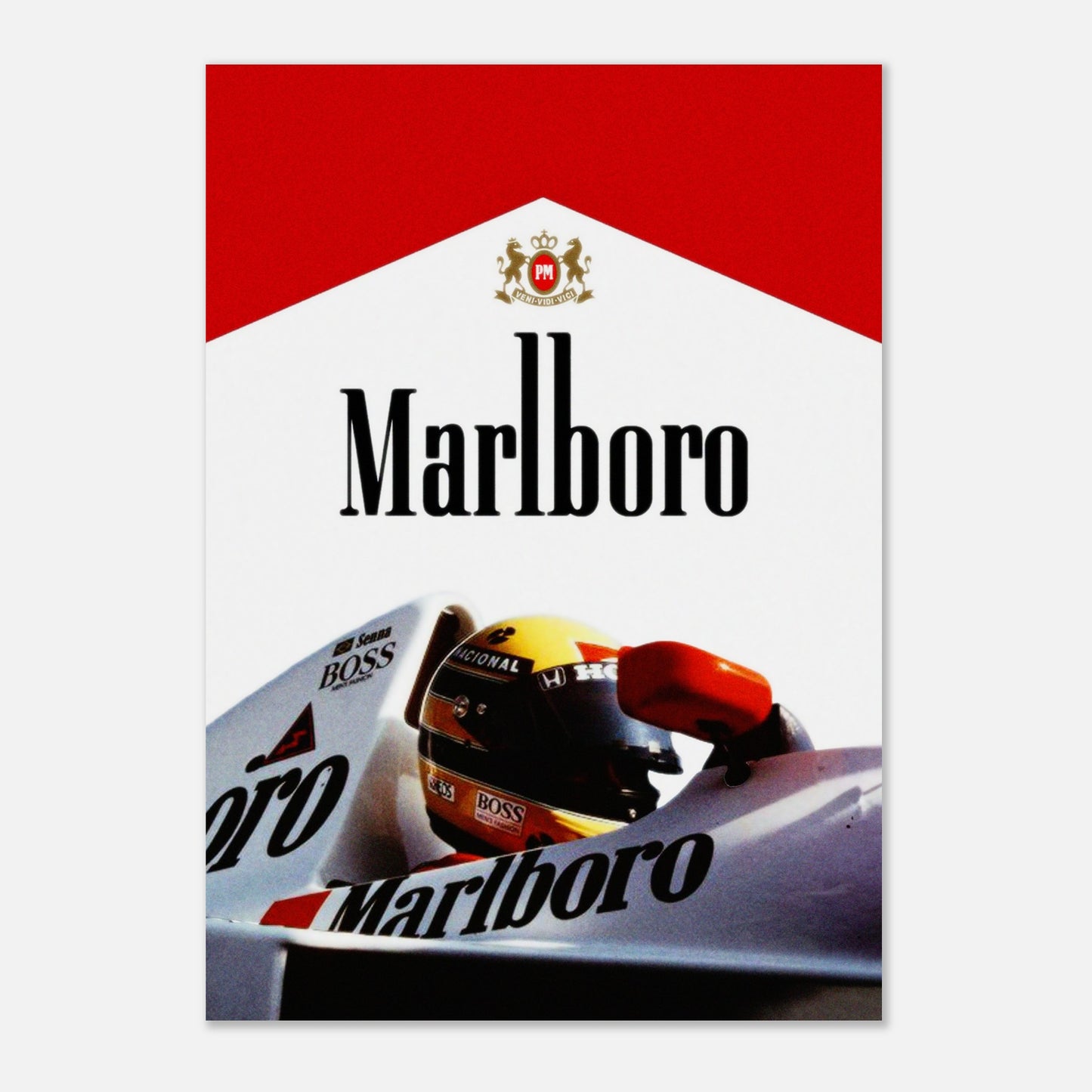 Ferrari x Marlboro Poster