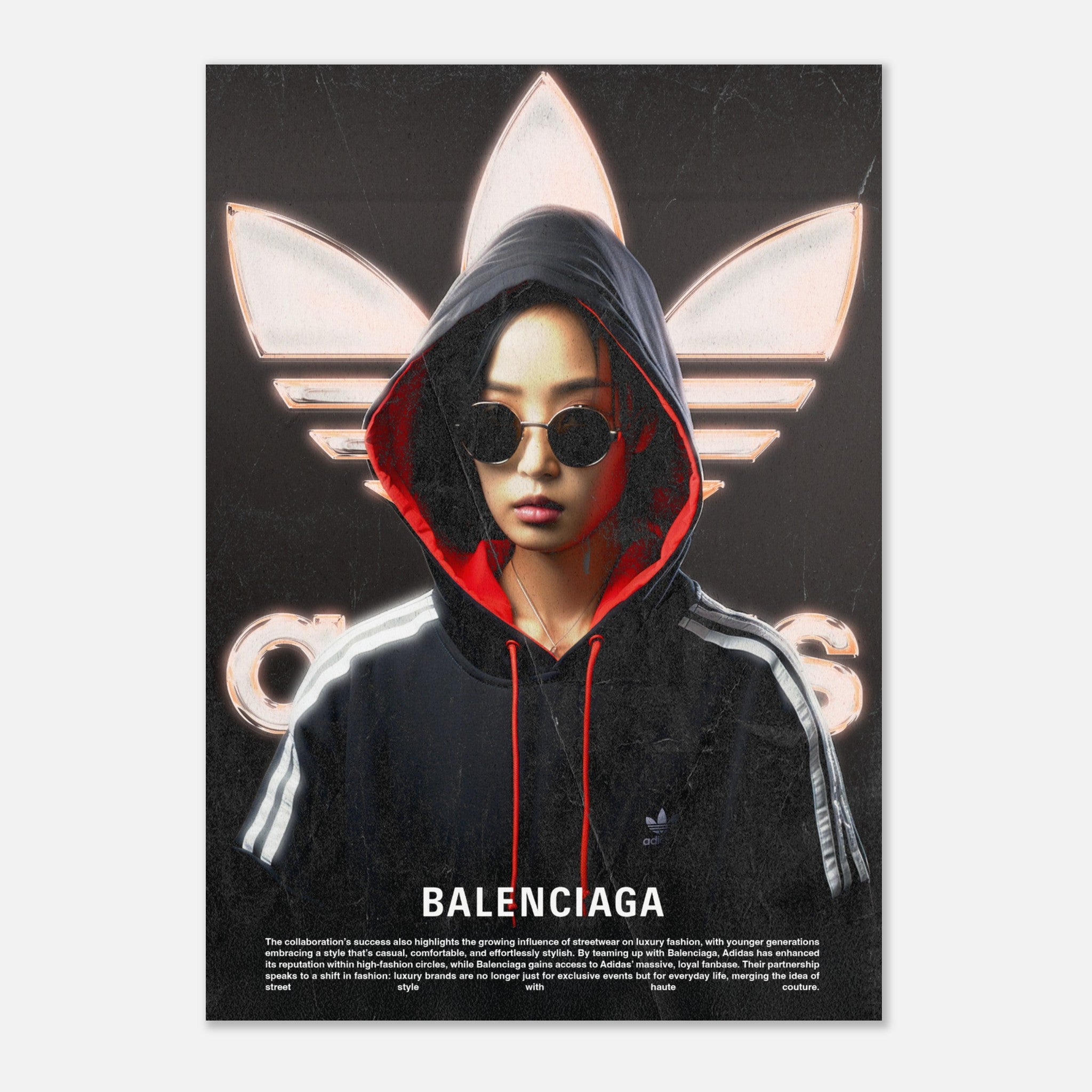 Adidas x Balenciaga Poster