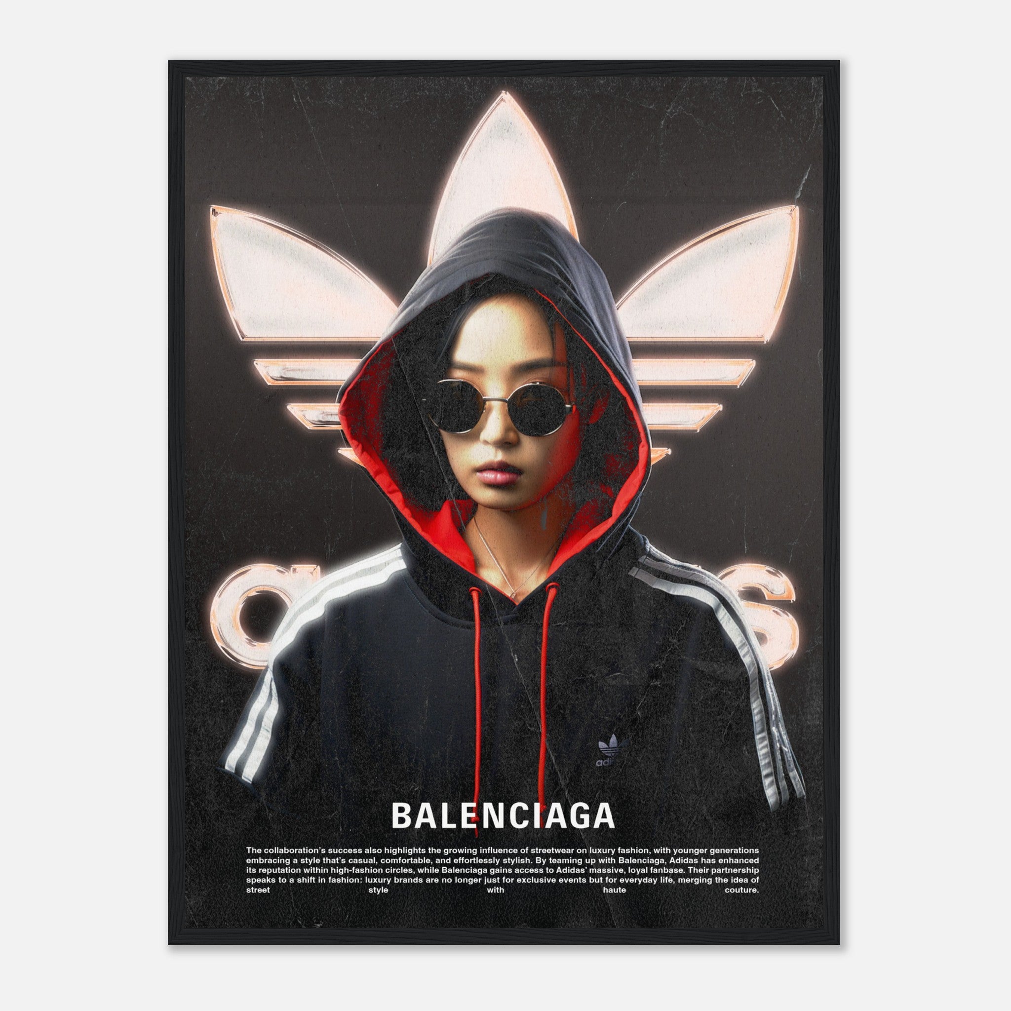 Adidas x Balenciaga Poster