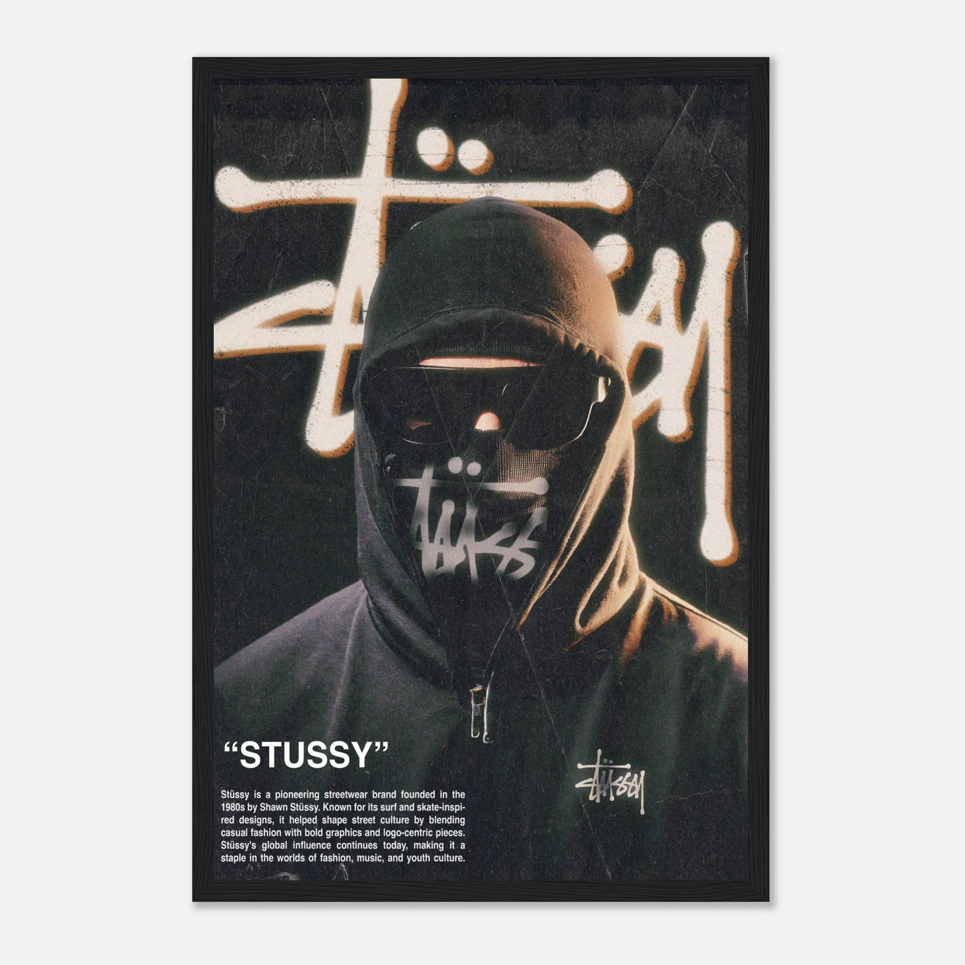 Stussy Masked Man Posters