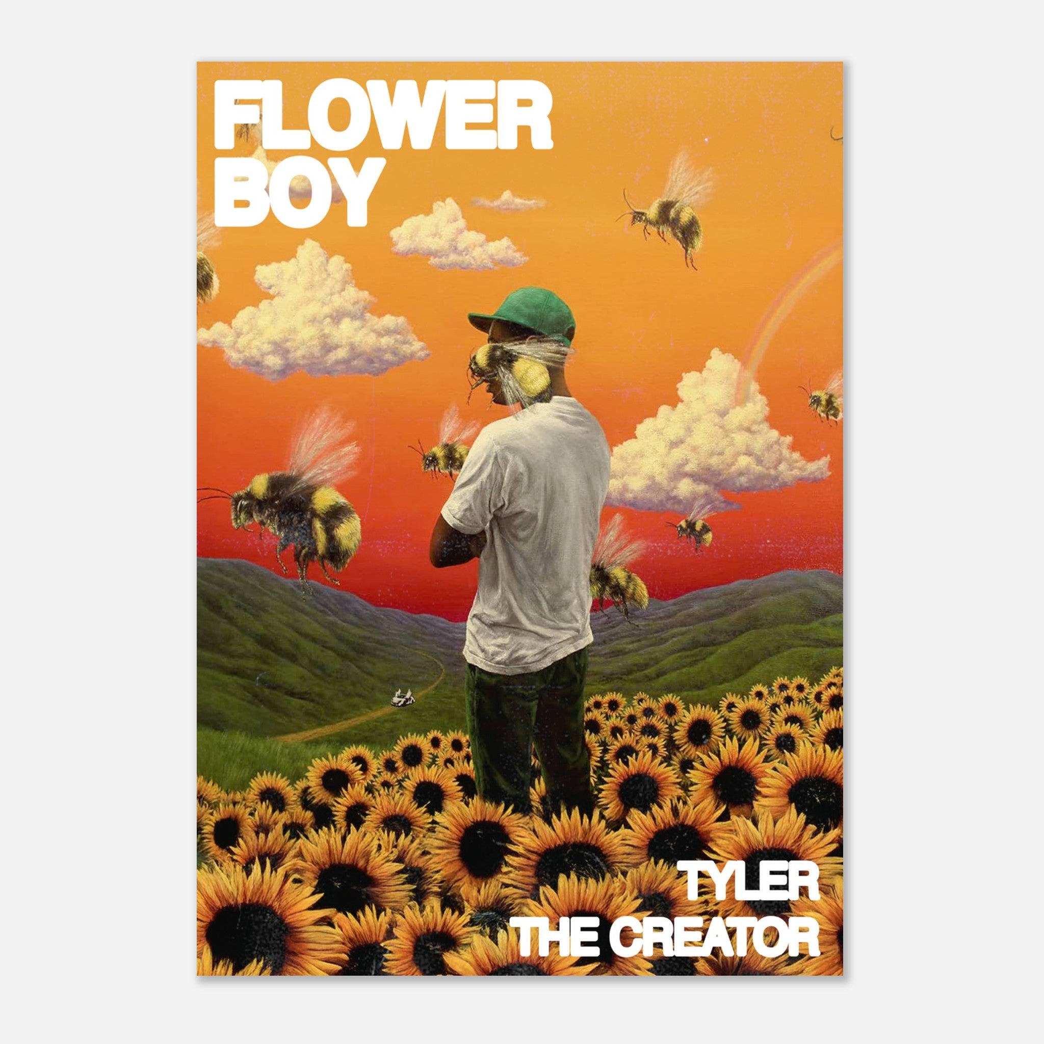 Tyler, The Creator Flower Boy Album Cover Art Poster – 24posters