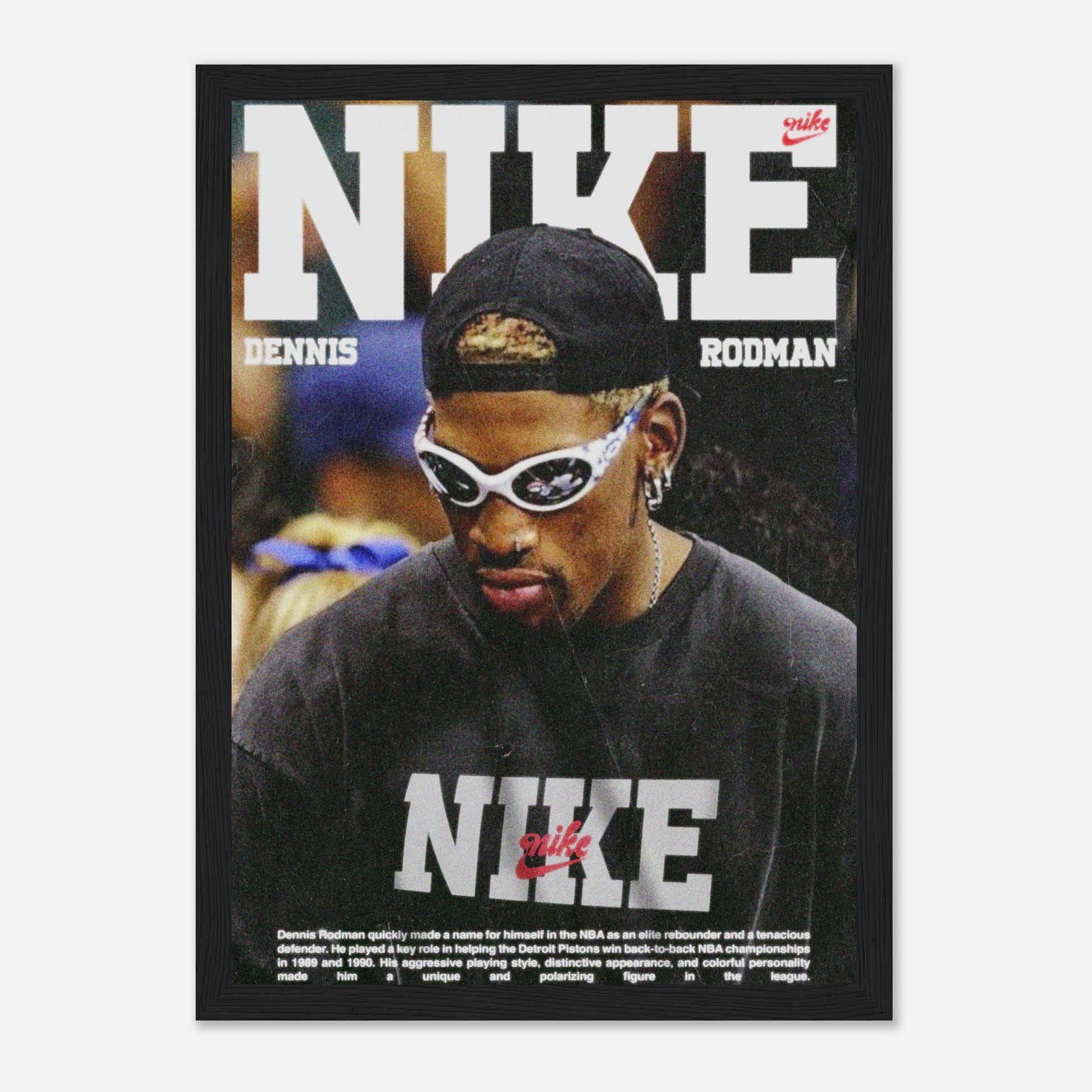 Nike x Rodman Poster