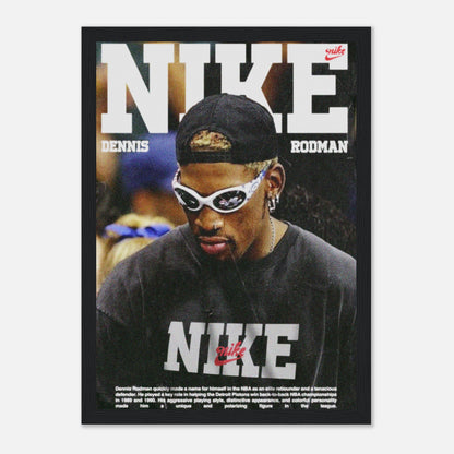 Nike x Rodman Poster