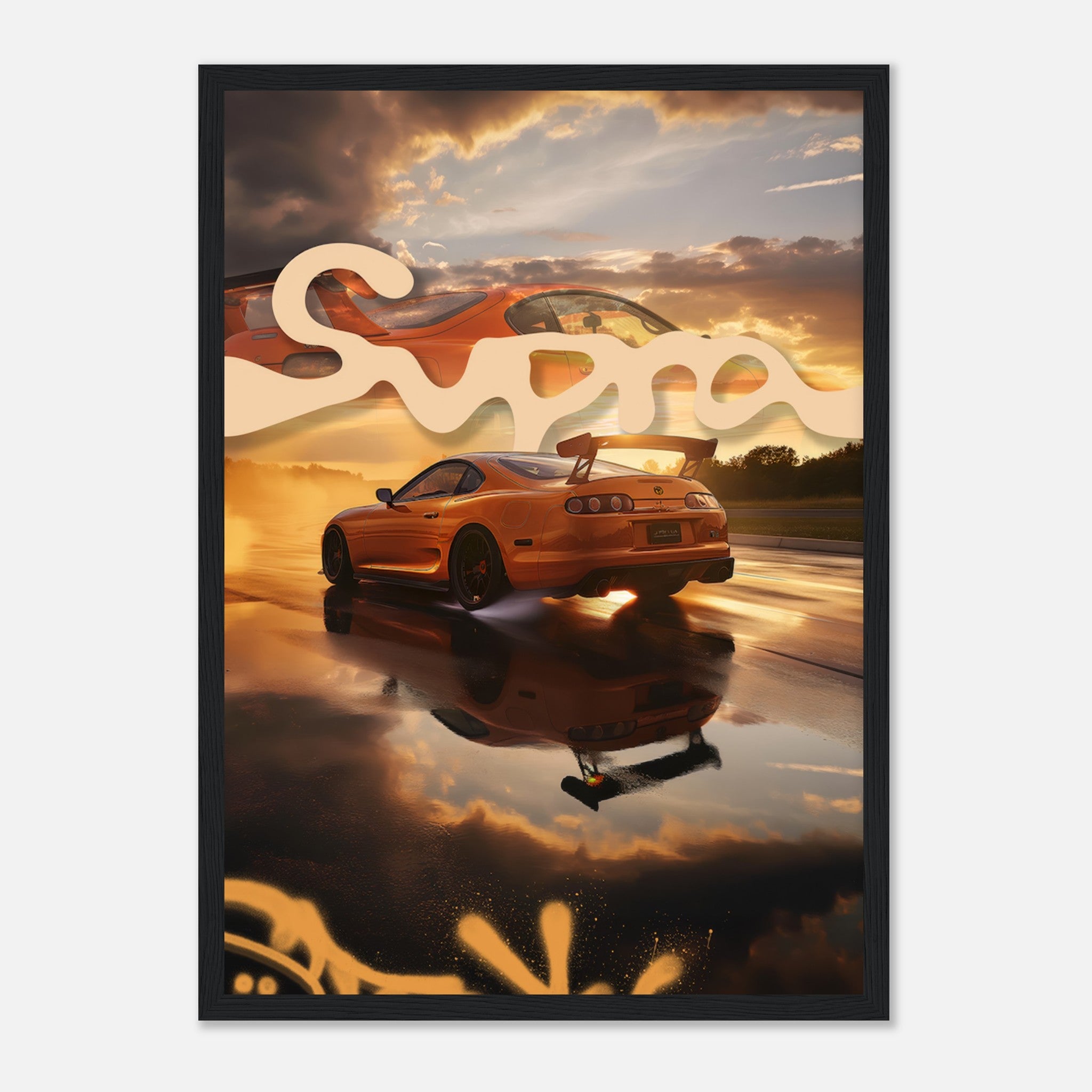 Supra - Orange Poster