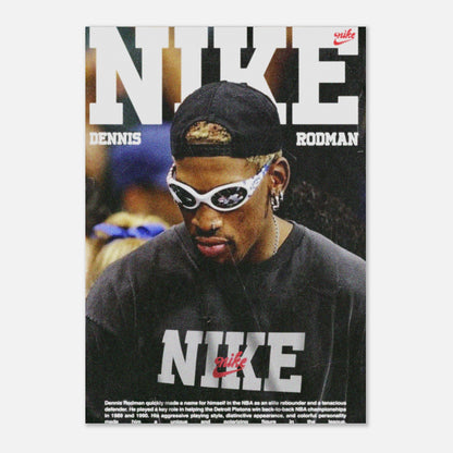 Nike x Rodman Poster