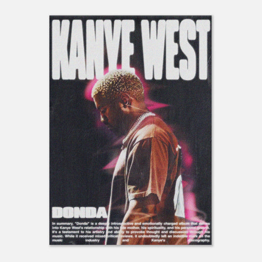 Kanye w/ Donda Poster