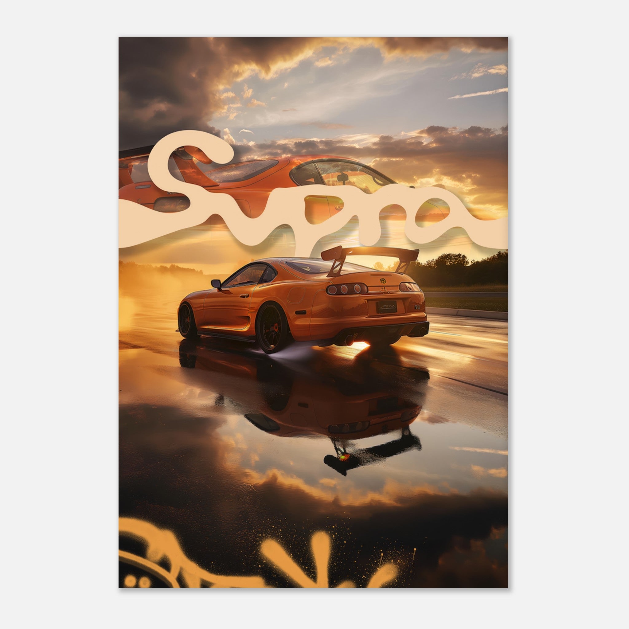 Supra - Orange Poster
