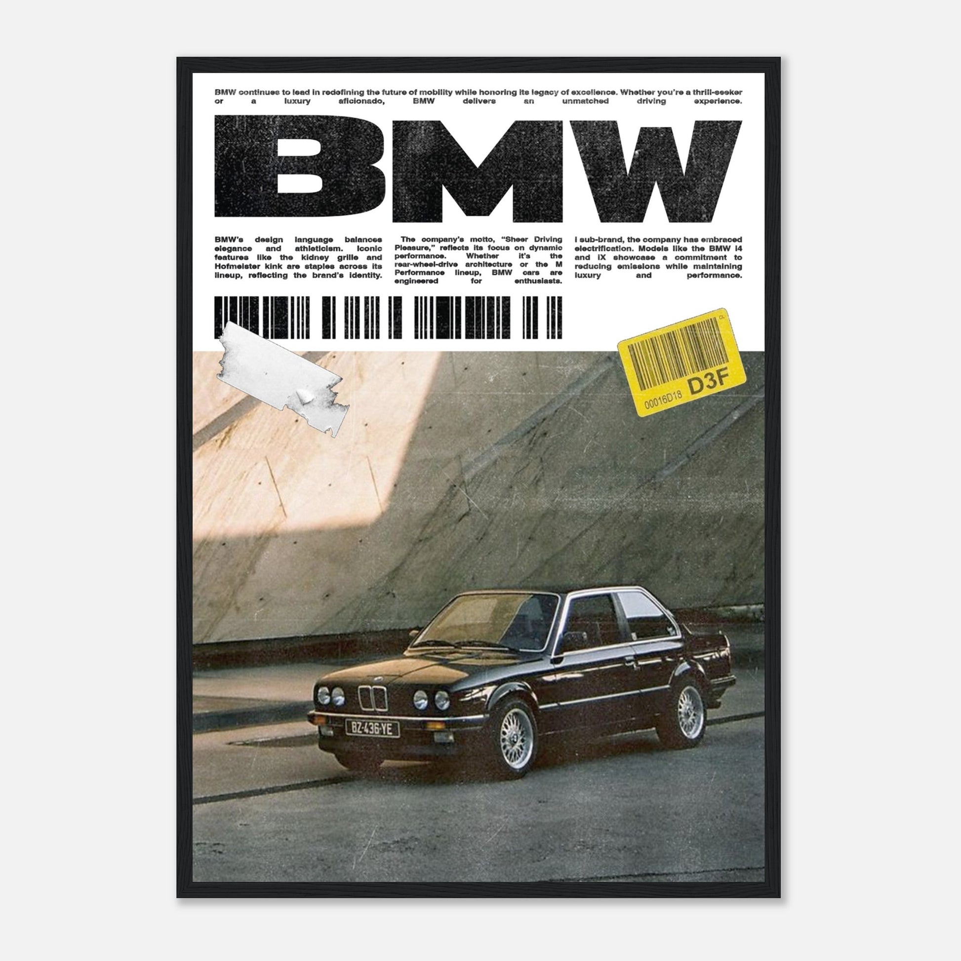 BMW Poster