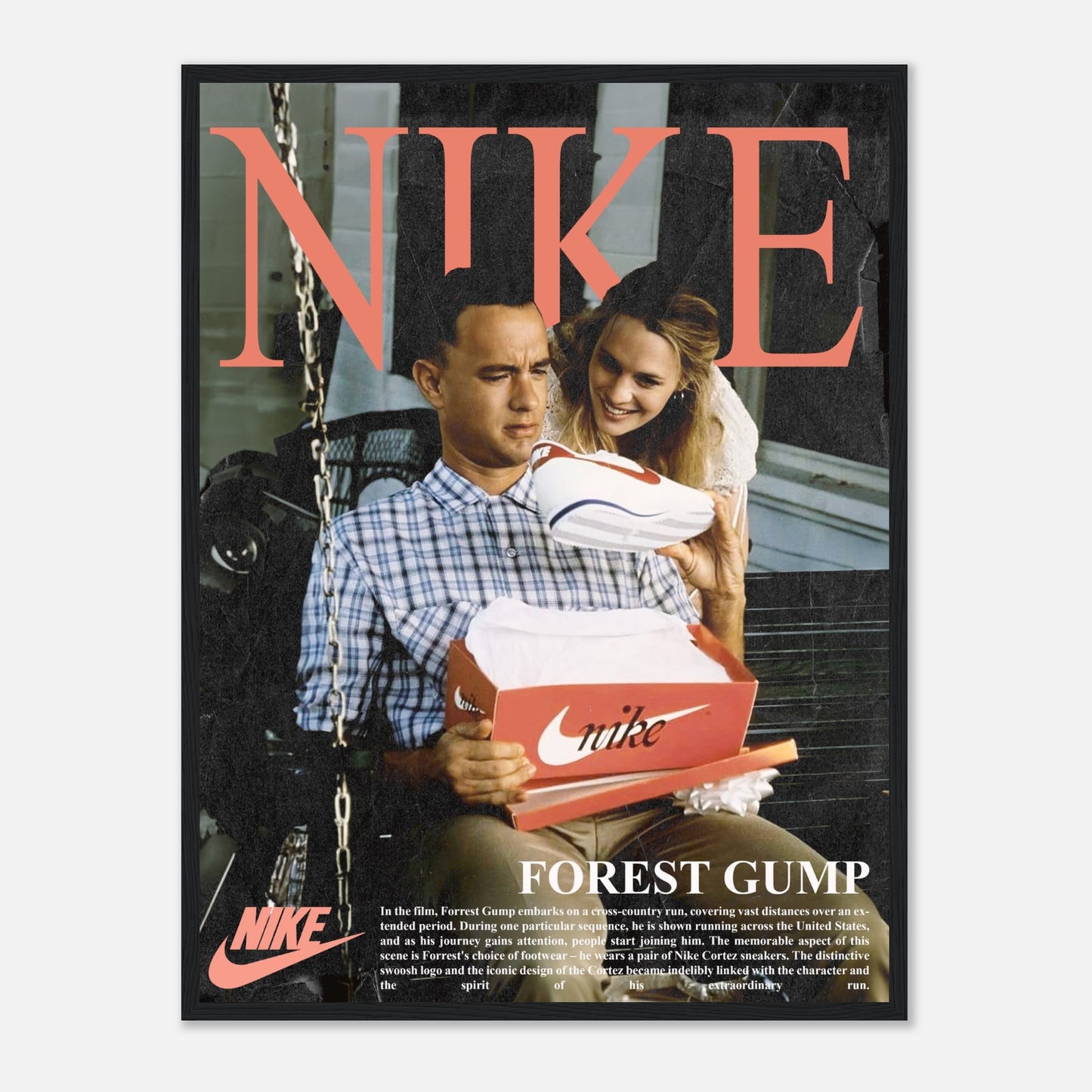 Nike x Forrest Gump Poster