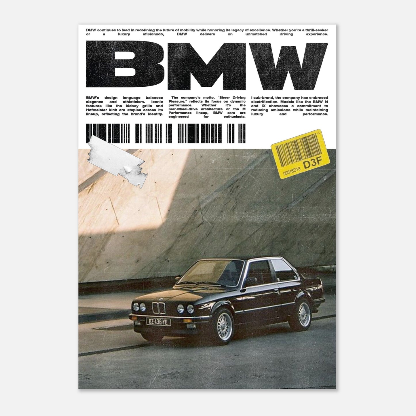 BMW Poster