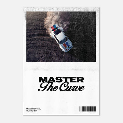 Porsche - Master the Curve Poster