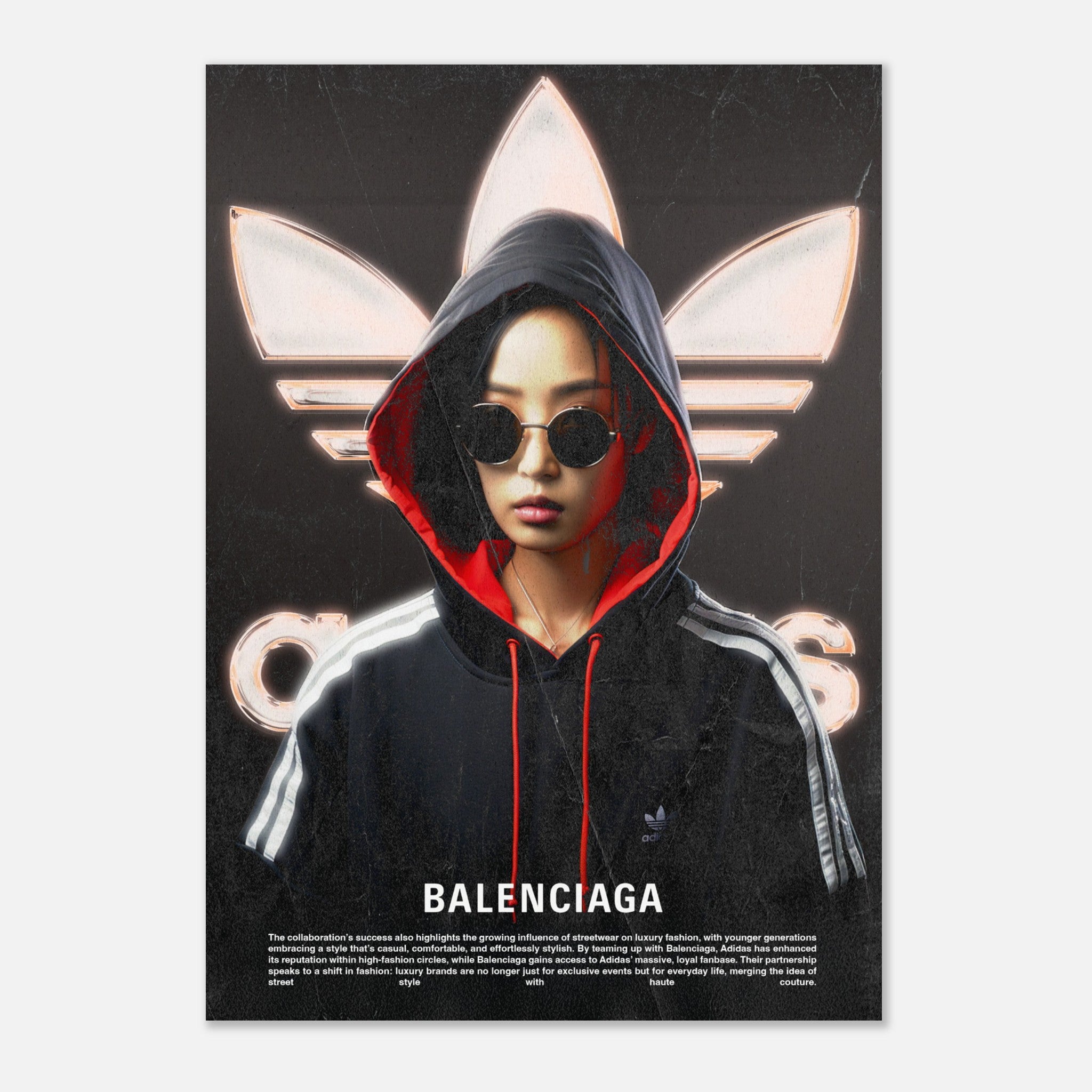 Adidas x Balenciaga Poster