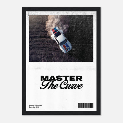 Porsche - Master the Curve Poster