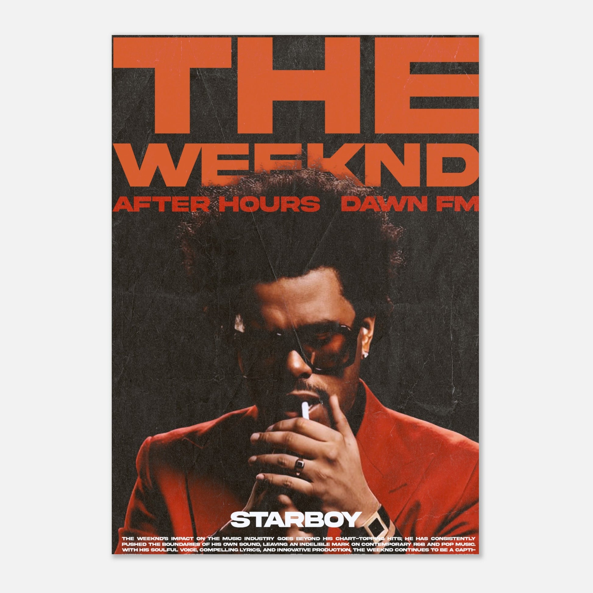 The Weeknd Poster