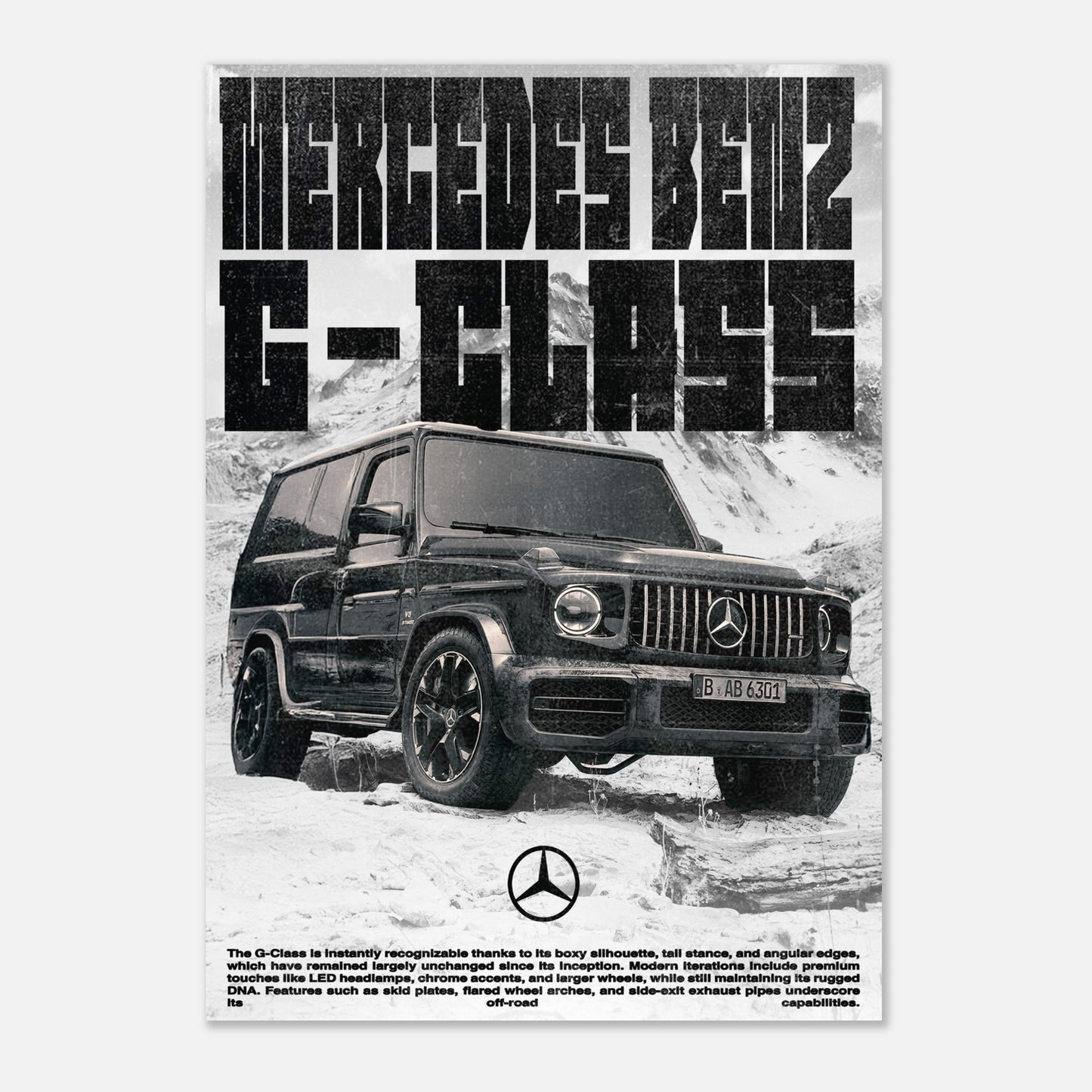 Mercedes Benz G-Class Poster