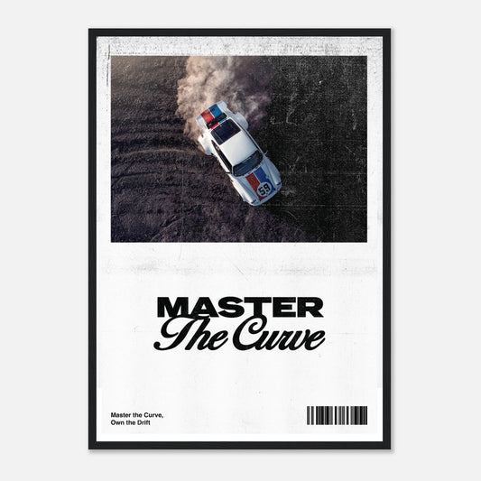 Porsche - Master the Curve Poster