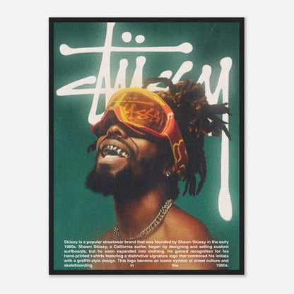 Stussy Goggles Poster