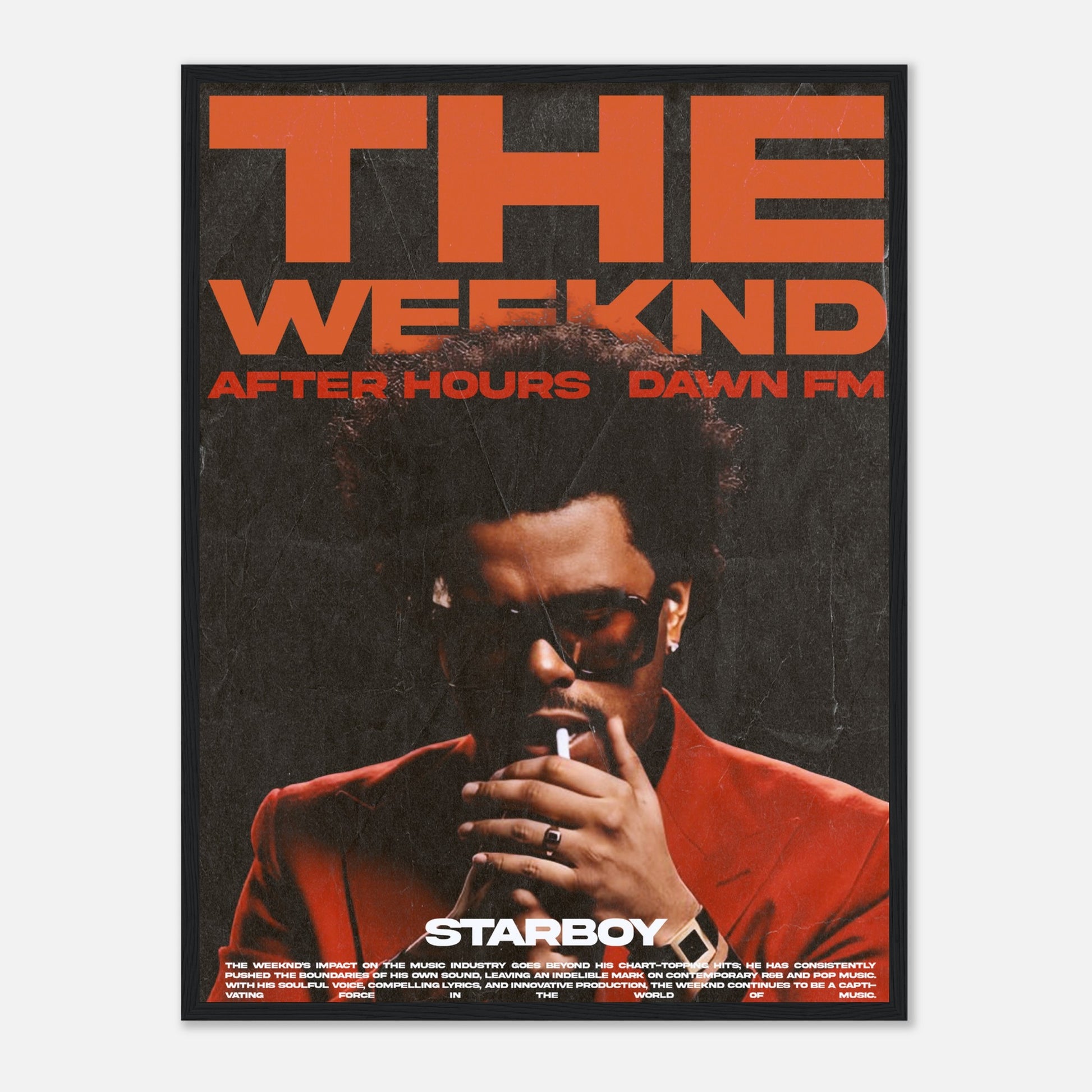 The Weeknd Poster