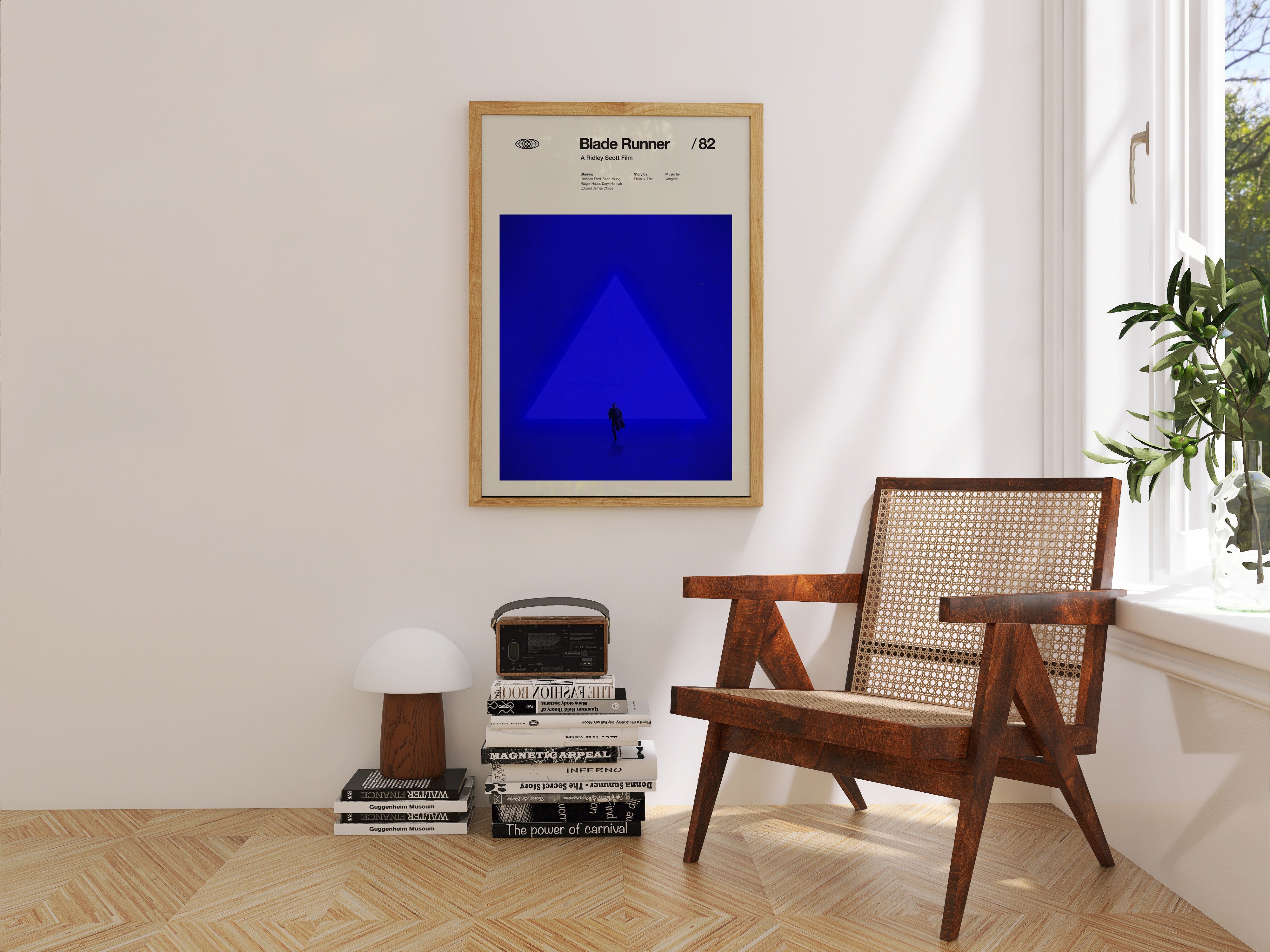 Blade Runner (1982) – Minimalist Sci-Fi Movie Poster