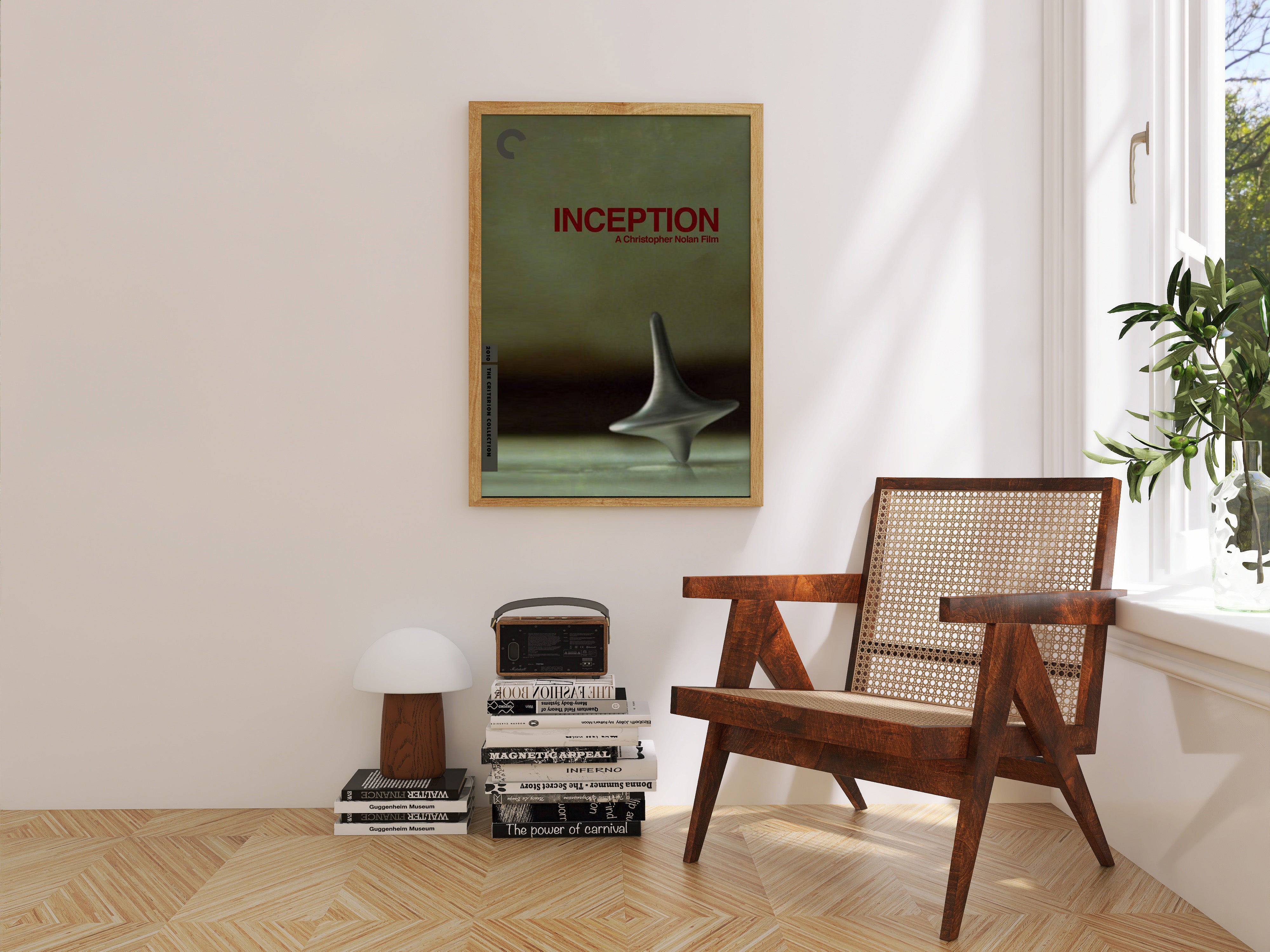 Inception (2010) - Minimalist Sci-Fi Wall Art