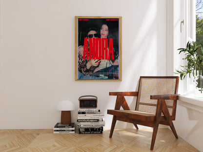 Anora 2024 Movie Poster - Mikey Madison Oscar Winner Art