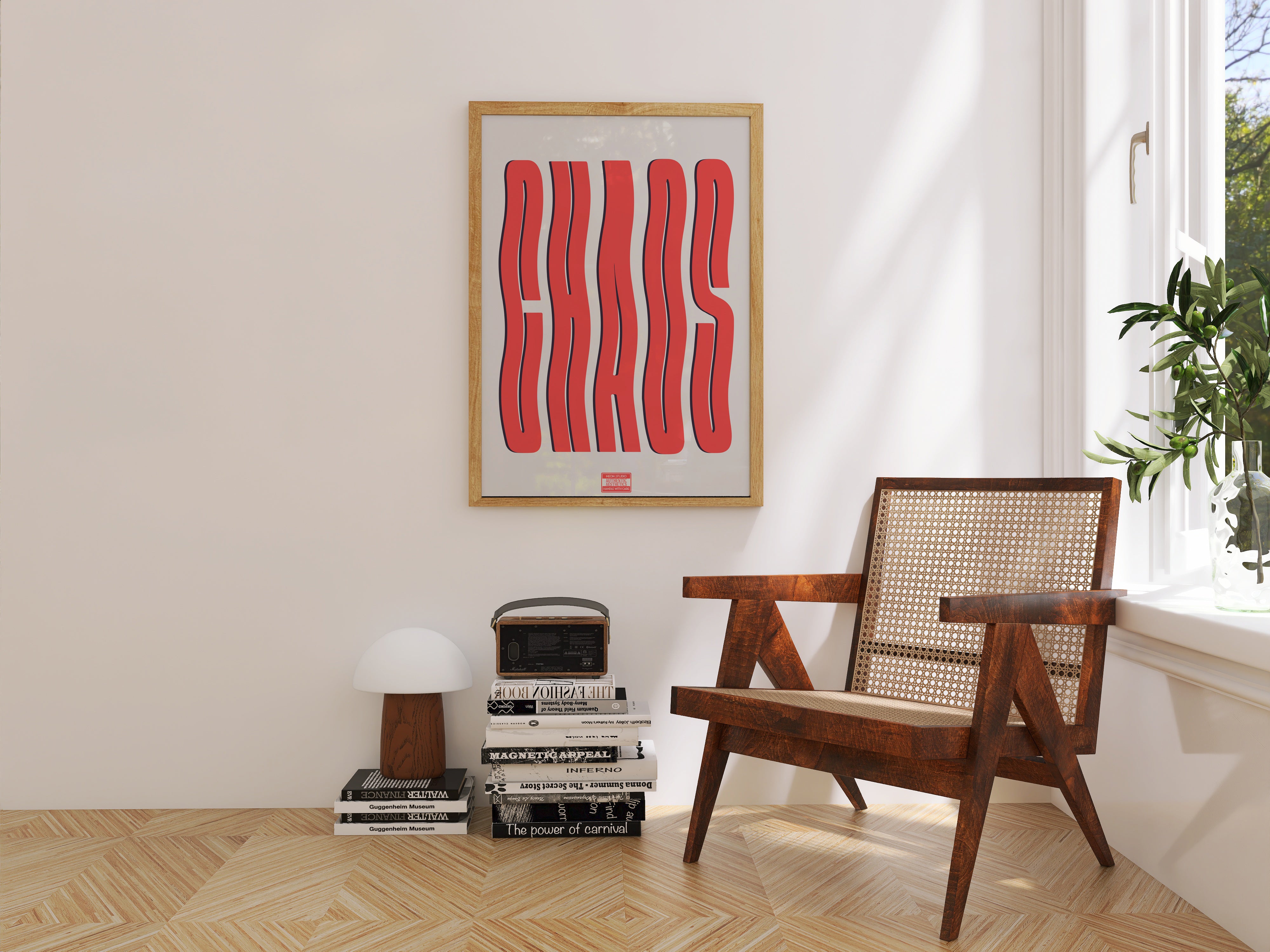 CHAOS Typography Poster