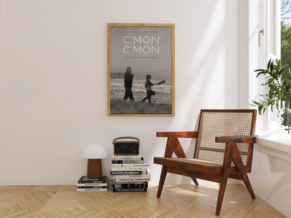C’mon C’mon Movie Poster - Joaquin Phoenix Beach Walk Art